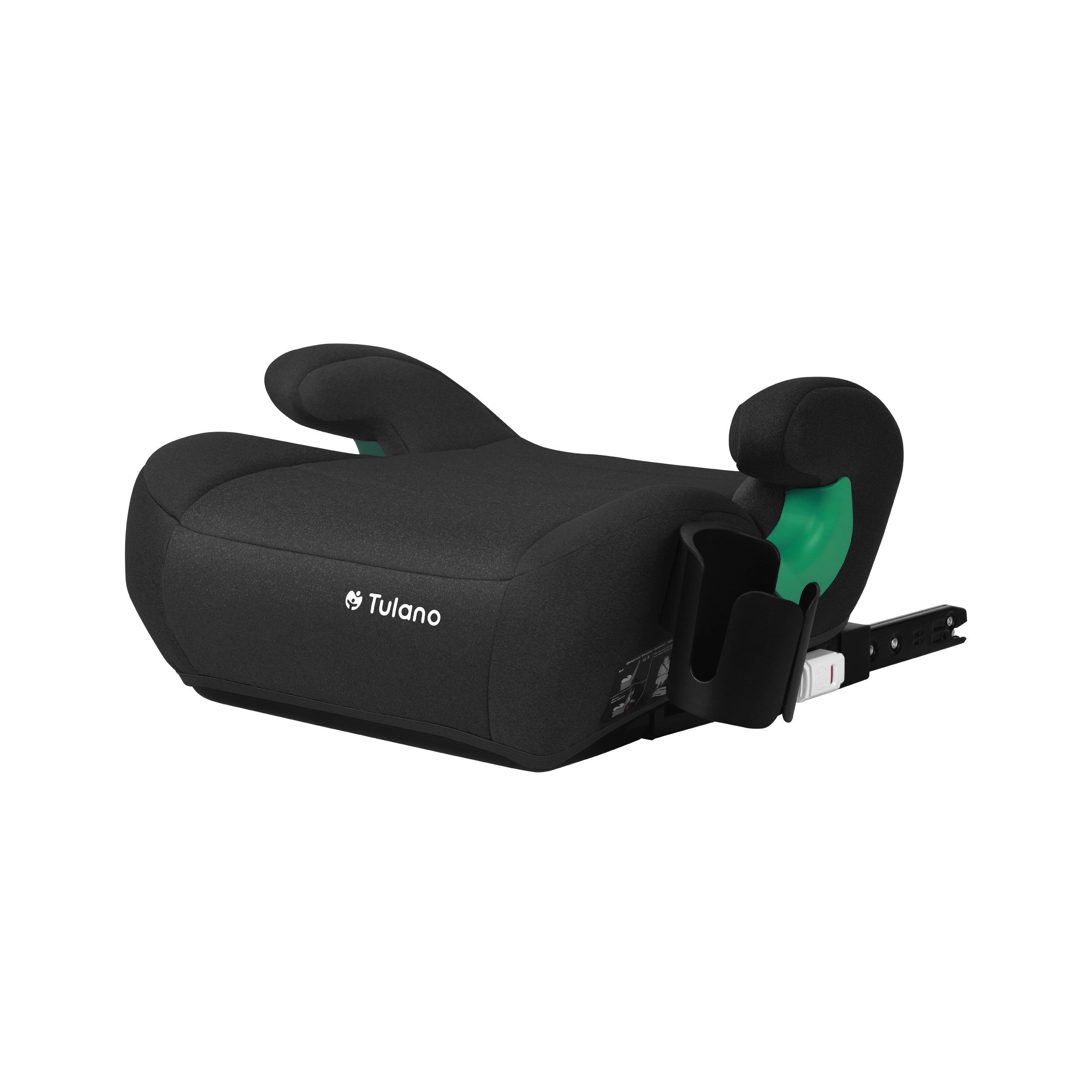 Autosedačka podsedák Tulano Cabby 35 Black ISOFIX 125-150cm I-Size