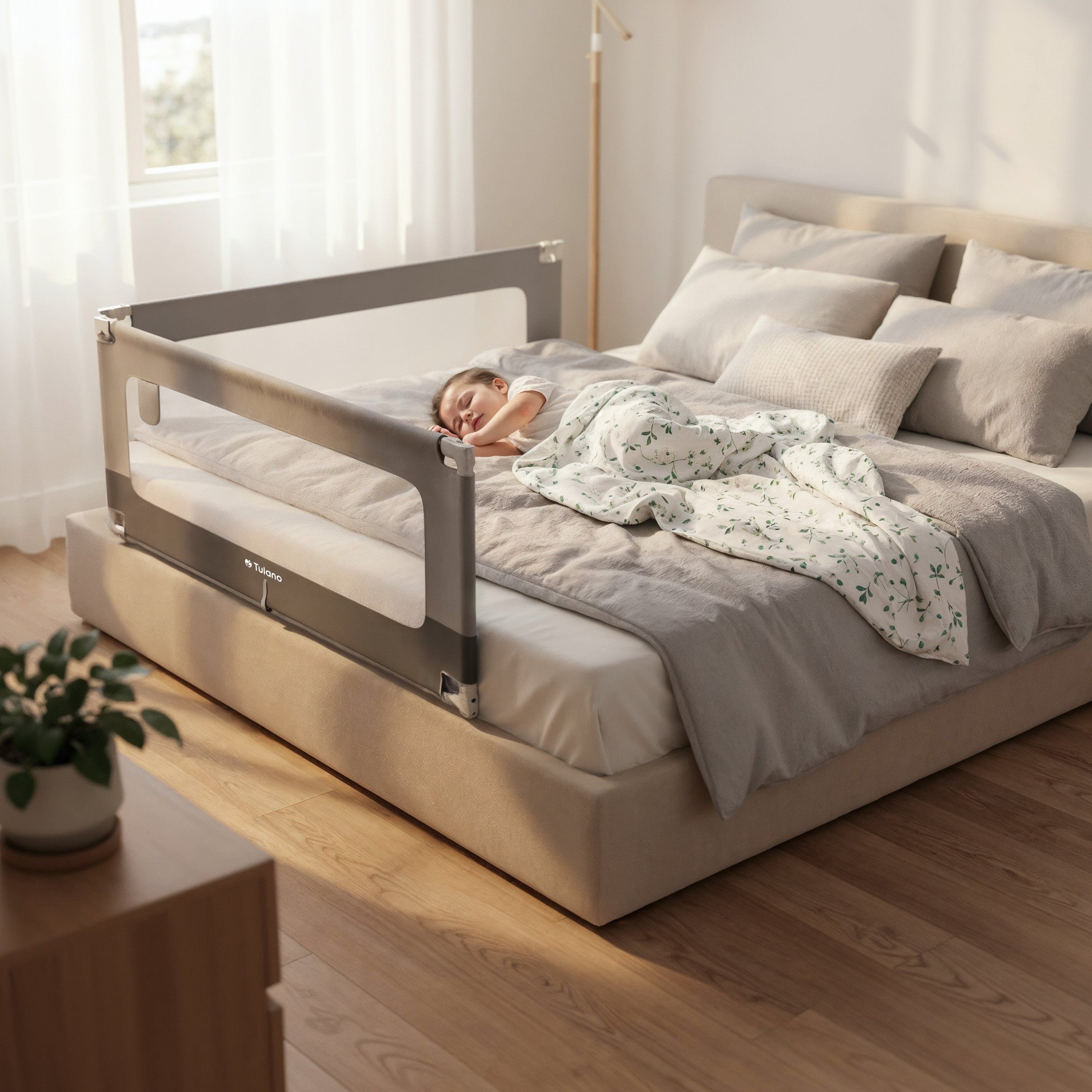 Ochranná zábrana na postel 200 cm Tulano Cover 40