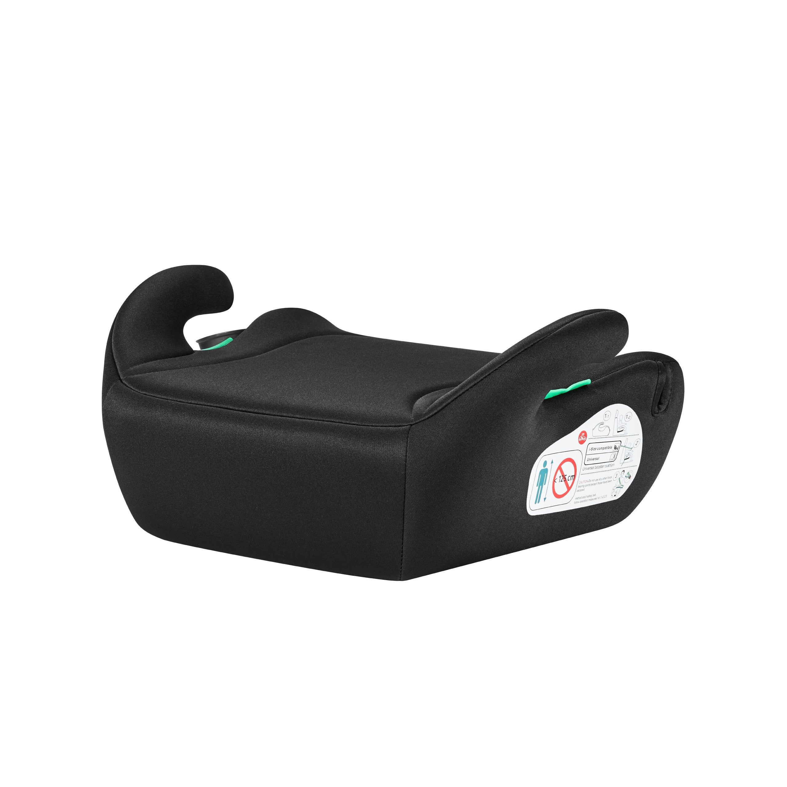 Autosedačka podsedák Tulano Cabby 20 Black 125-150cm I-Size