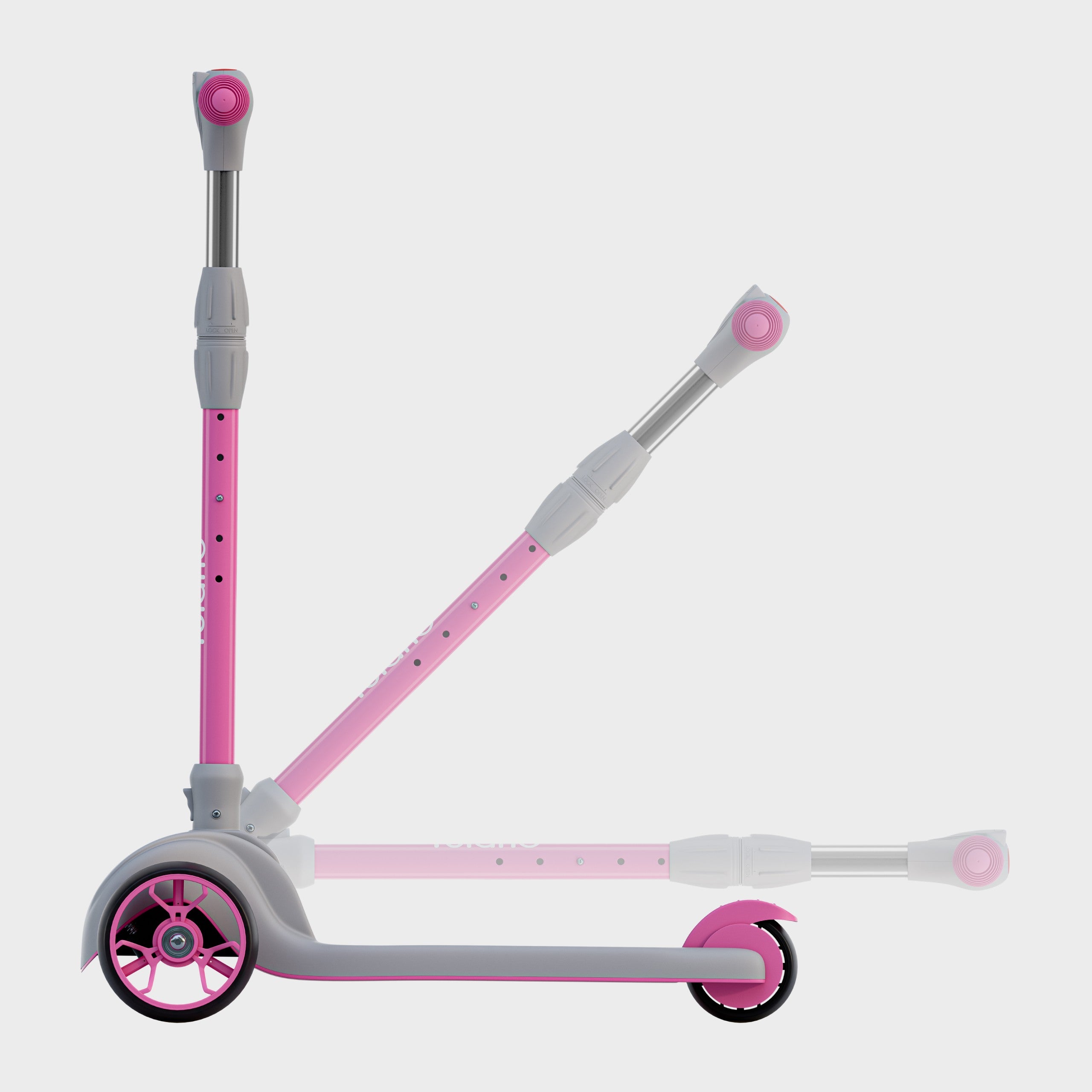 Dětská balanční koloběžka LED Rookie 15 Pink
