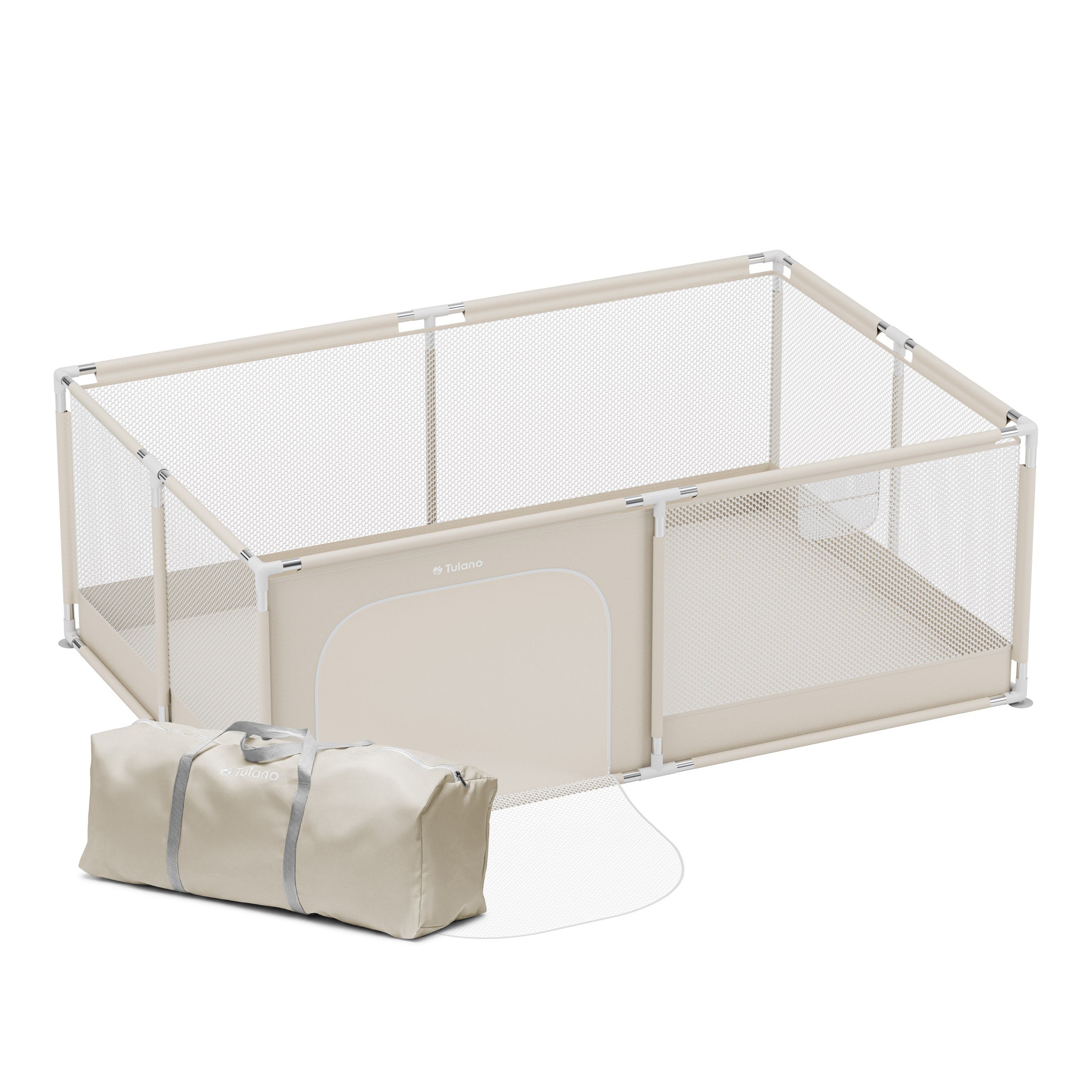 Dětská ohrádka Tulano Cozy 22 Beige – 180 cm