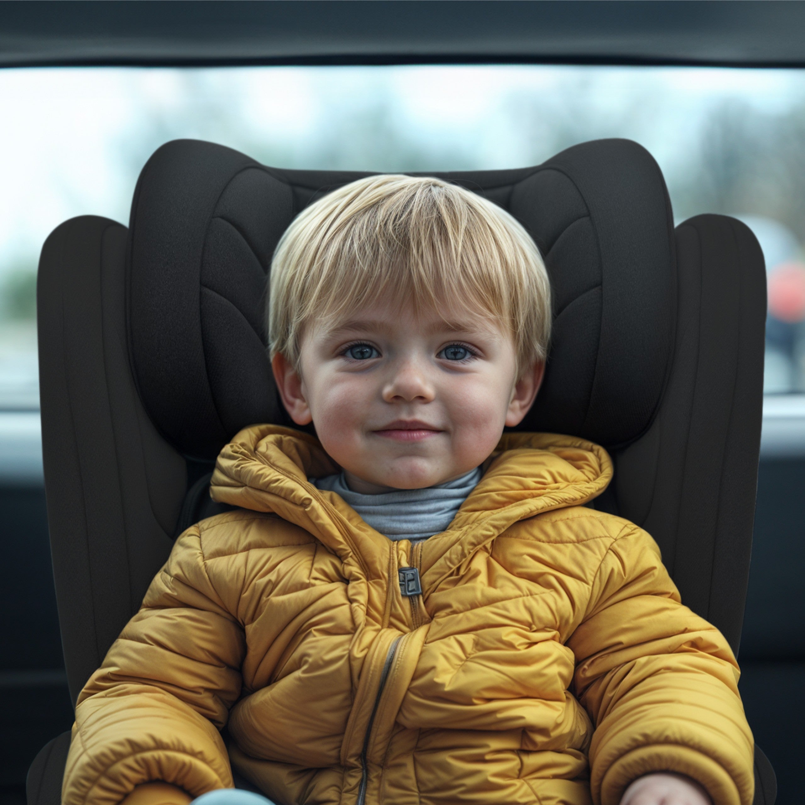 Autosedačka Tulano Joy 35 Black ISOFIX 100-150cm I-Size