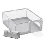 Dětská ohrádka TULANO Cozy 25 Grey - 150 cm