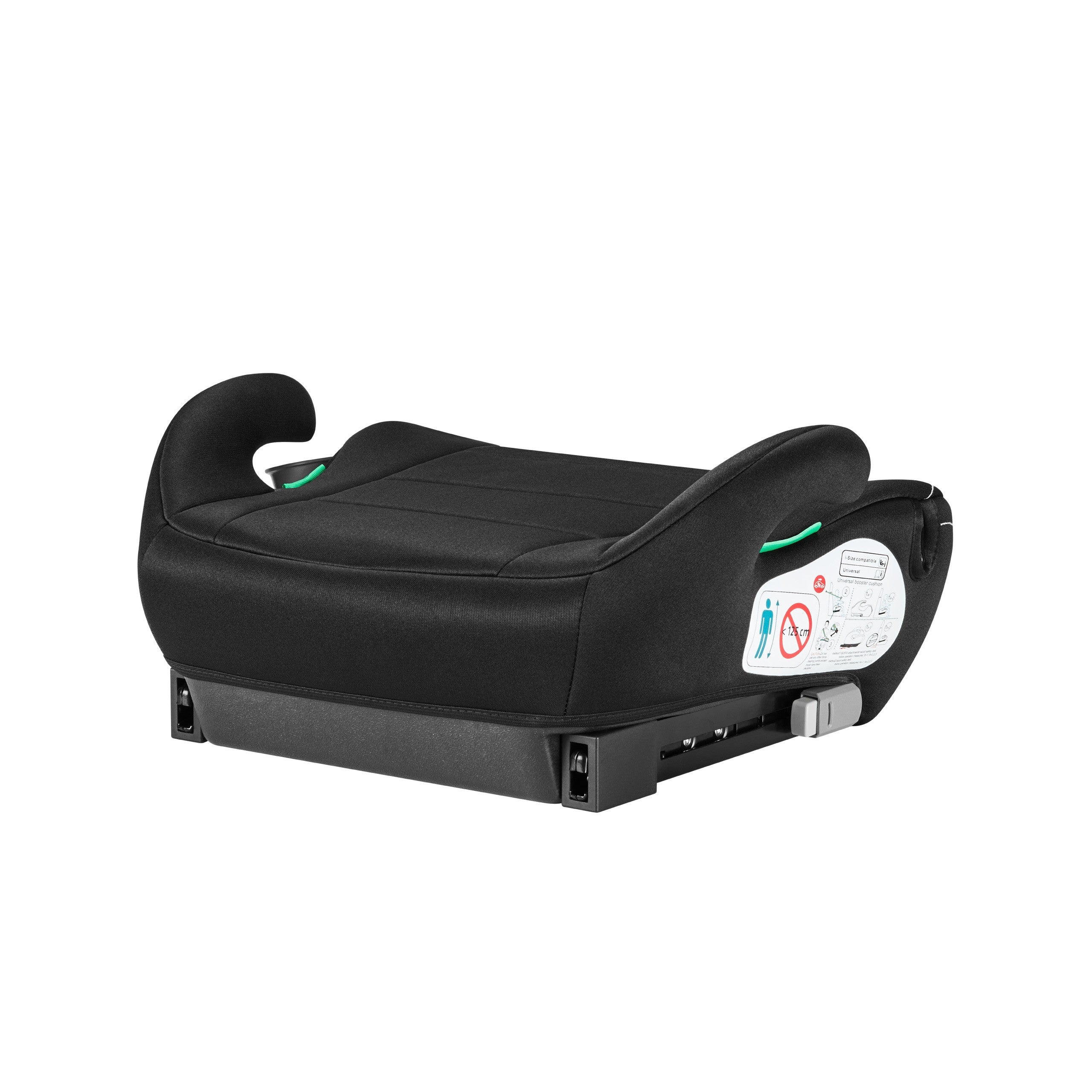 Autosedačka podsedák Tulano Cabby 30 Black 125-150cm I-Size