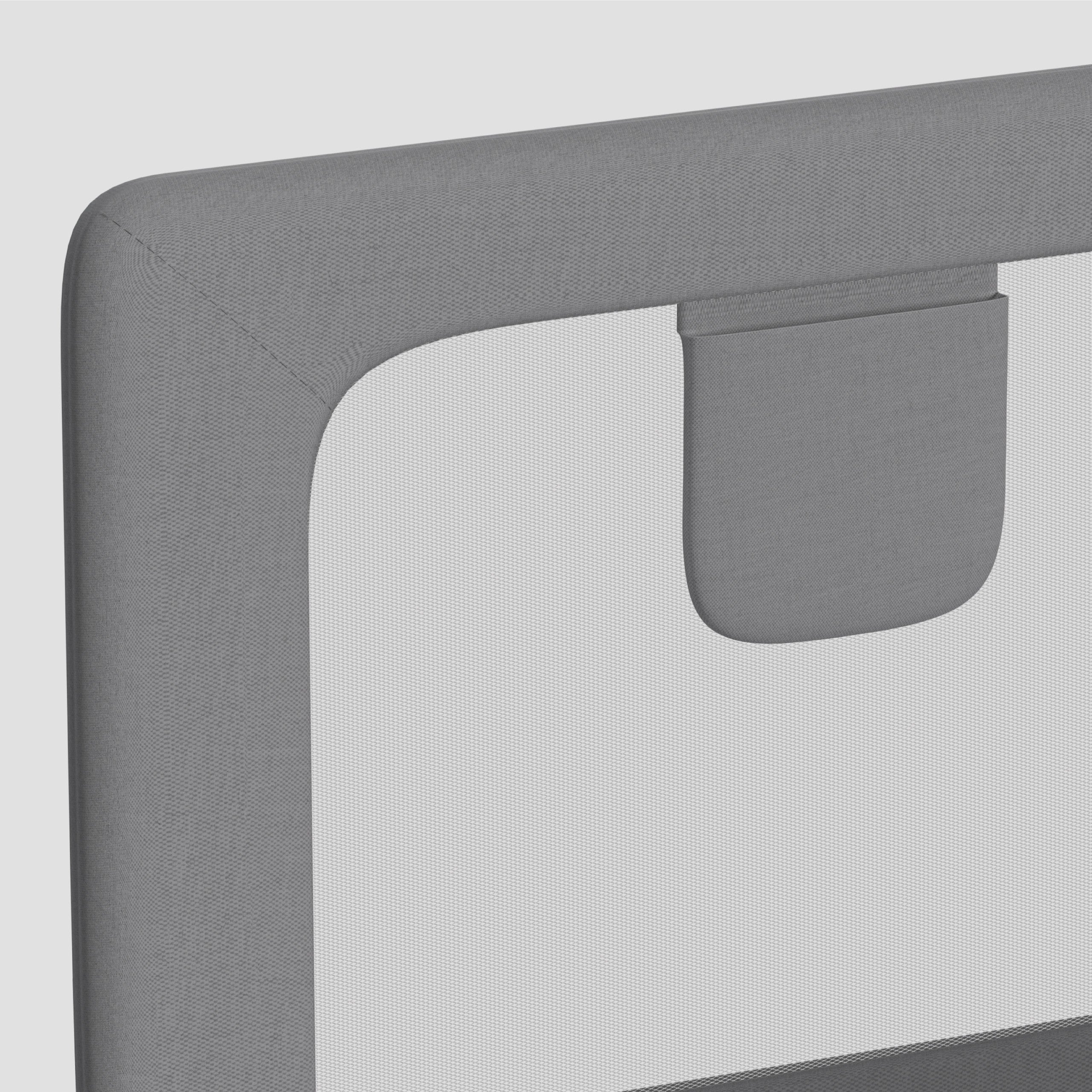 Ochranná zábrana na postel 150cm Tulano Cover 25 Grey
