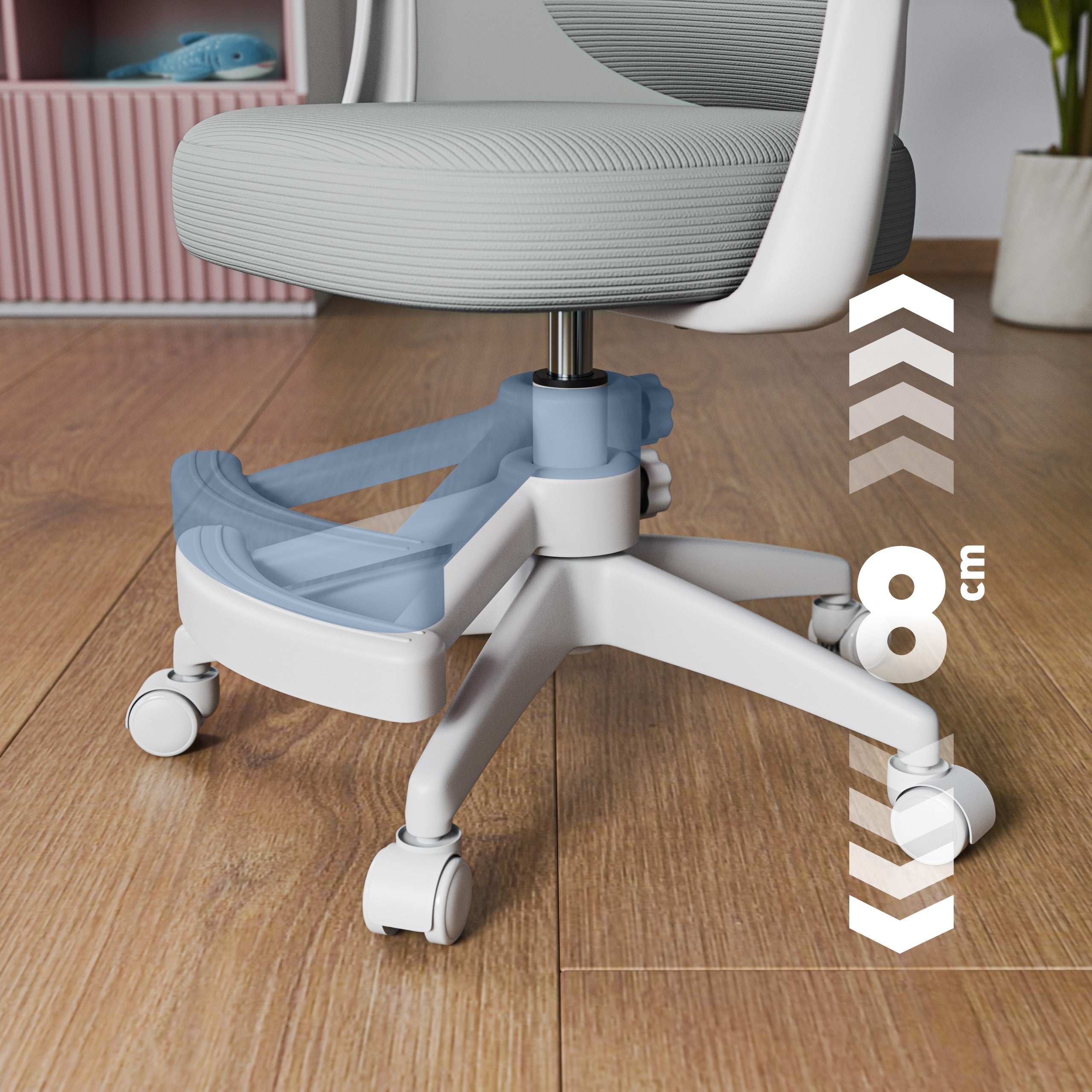 Nastavitelná dětská židle Mark Adler Junior 4.5 Grey