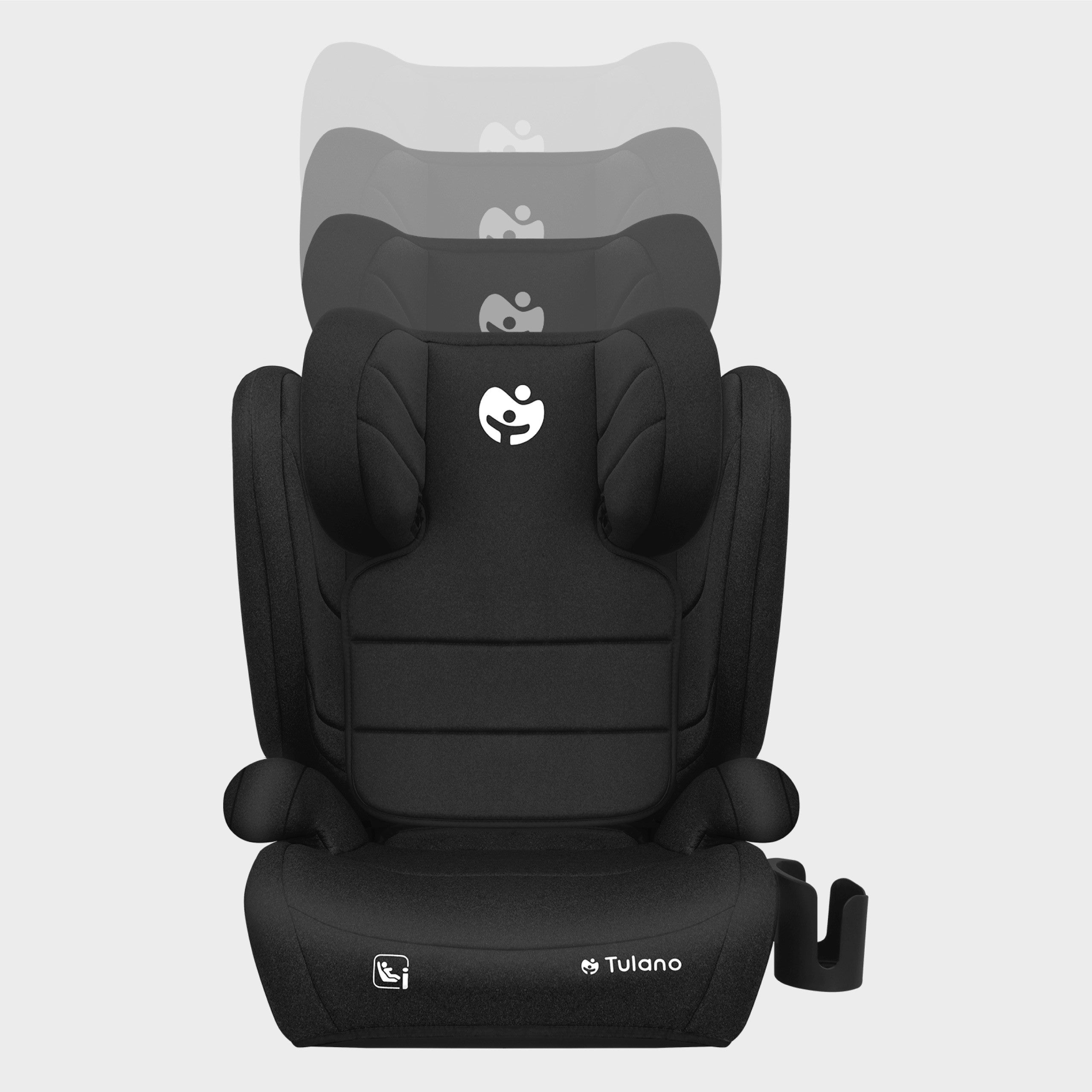 Autosedačka Tulano Joy 35 Black ISOFIX 100-150cm I-Size