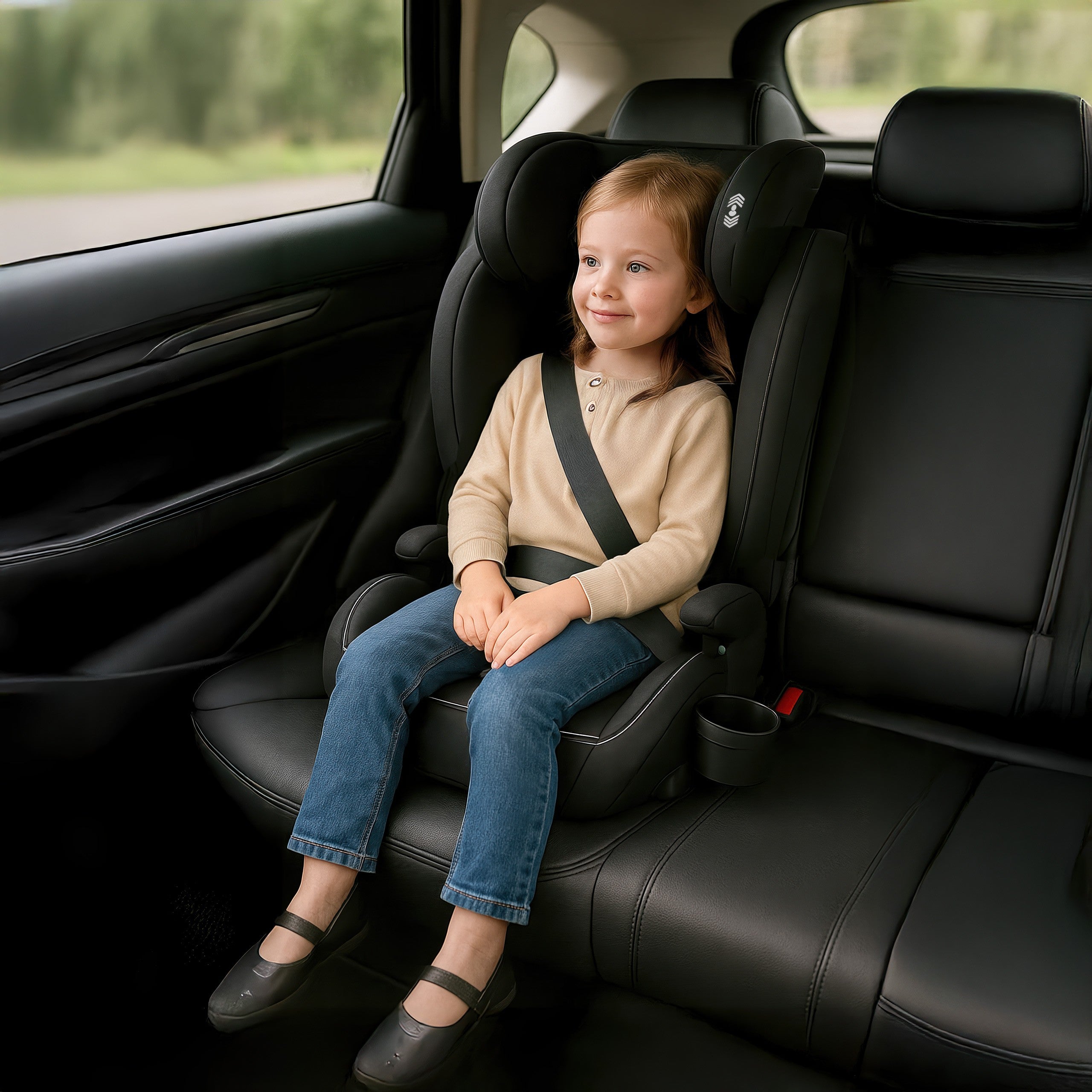 Autosedačka Tulano Joy 25 Black 100-150cm I-size