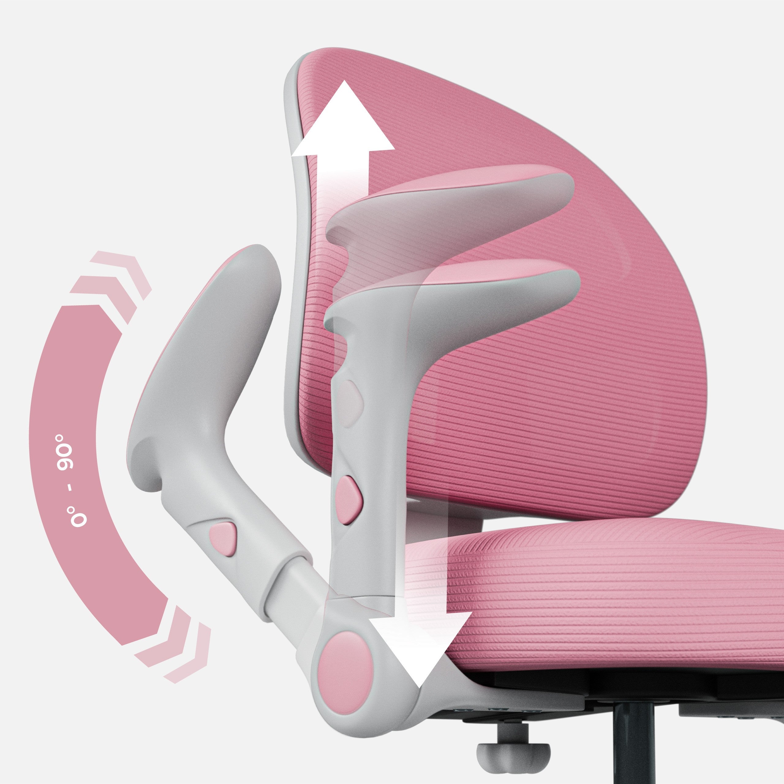 Dětské nastavitelné křeslo Mark Adler Junior 5.0 Pink