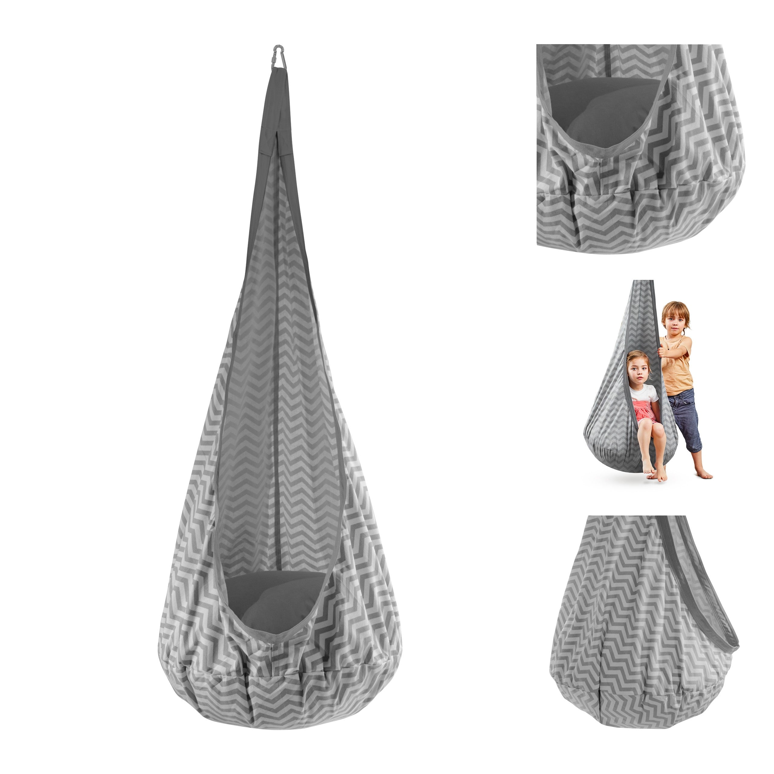 Dětská závěsná houpačka Tulano Doppo 20 Grey