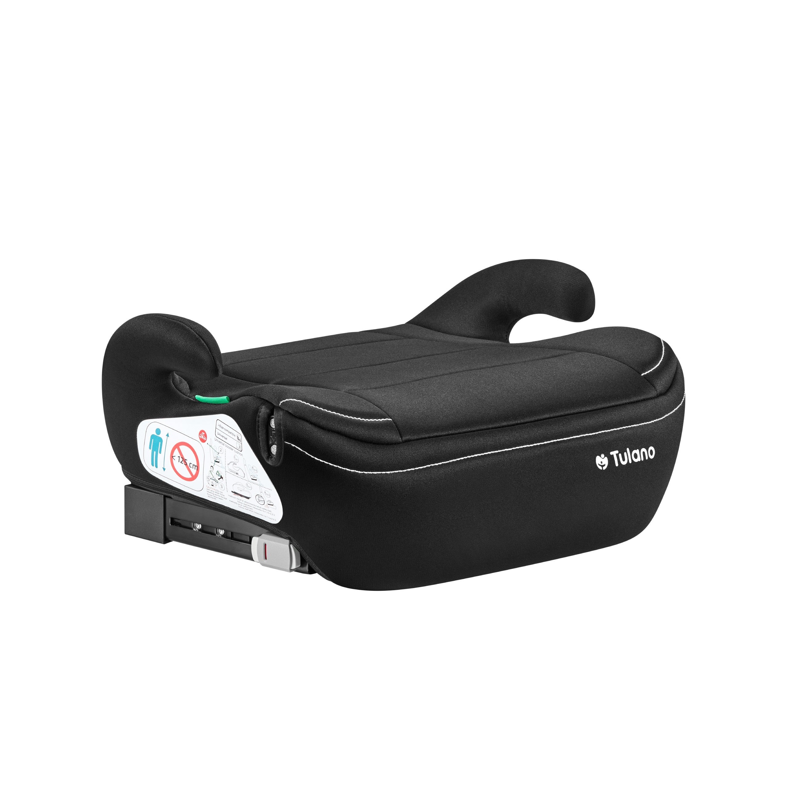 Autosedačka podsedák Tulano Cabby 30 Black 125-150cm I-Size