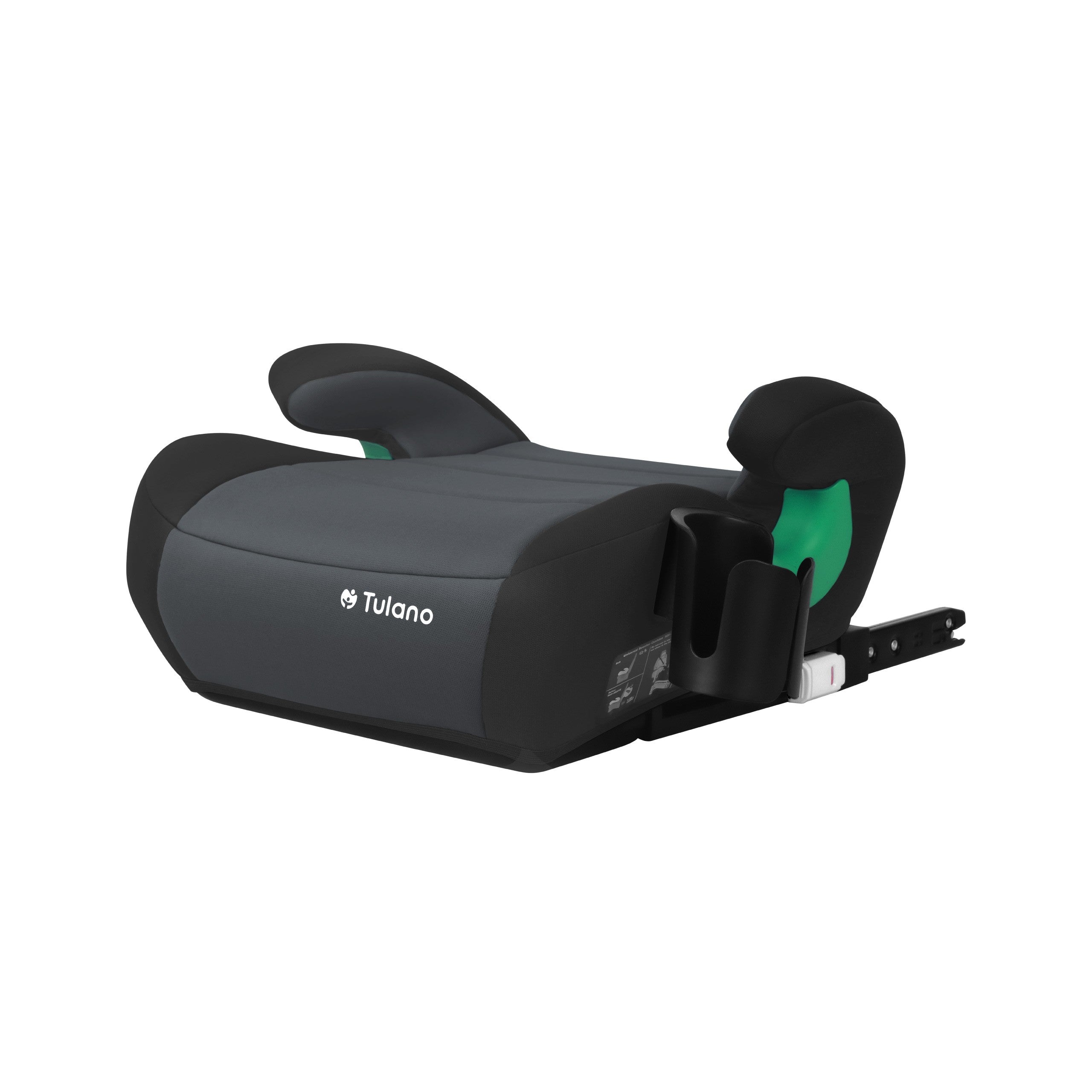 Autosedačka podsedák Tulano Cabby 35 Graphite ISOFIX 125-150cm I-Size