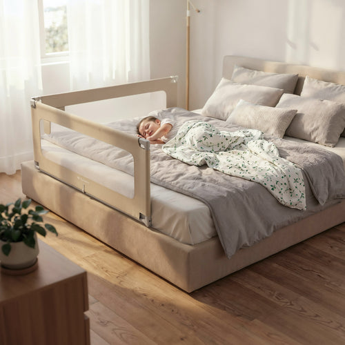 Ochranná zábrana k posteli 140 cm Tulano Cover 44 béžová