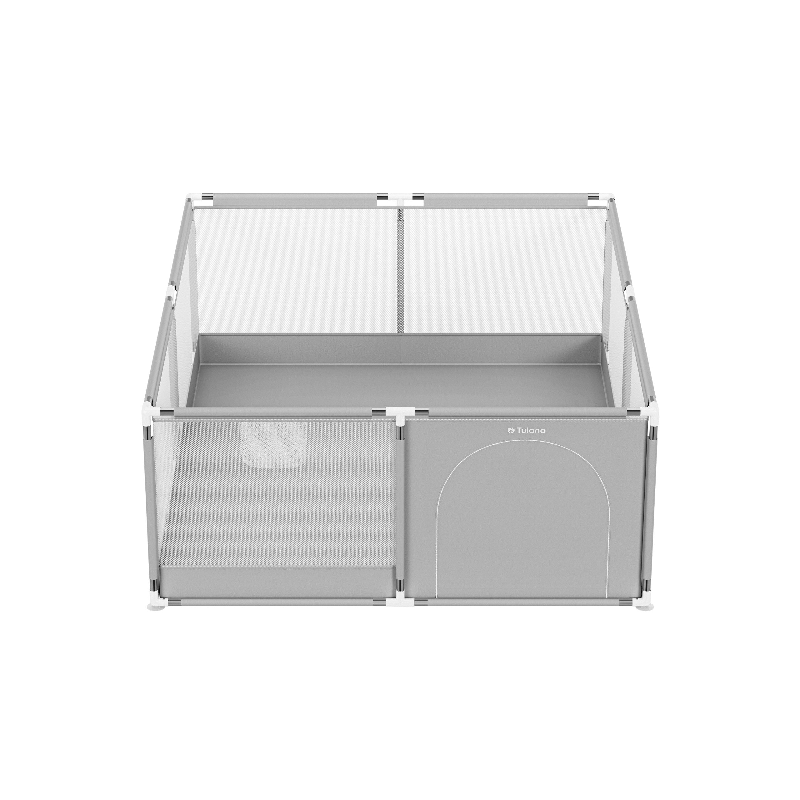 OUTLET Dětská ohrádka TULANO Cozy 25 Grey - 150 cm