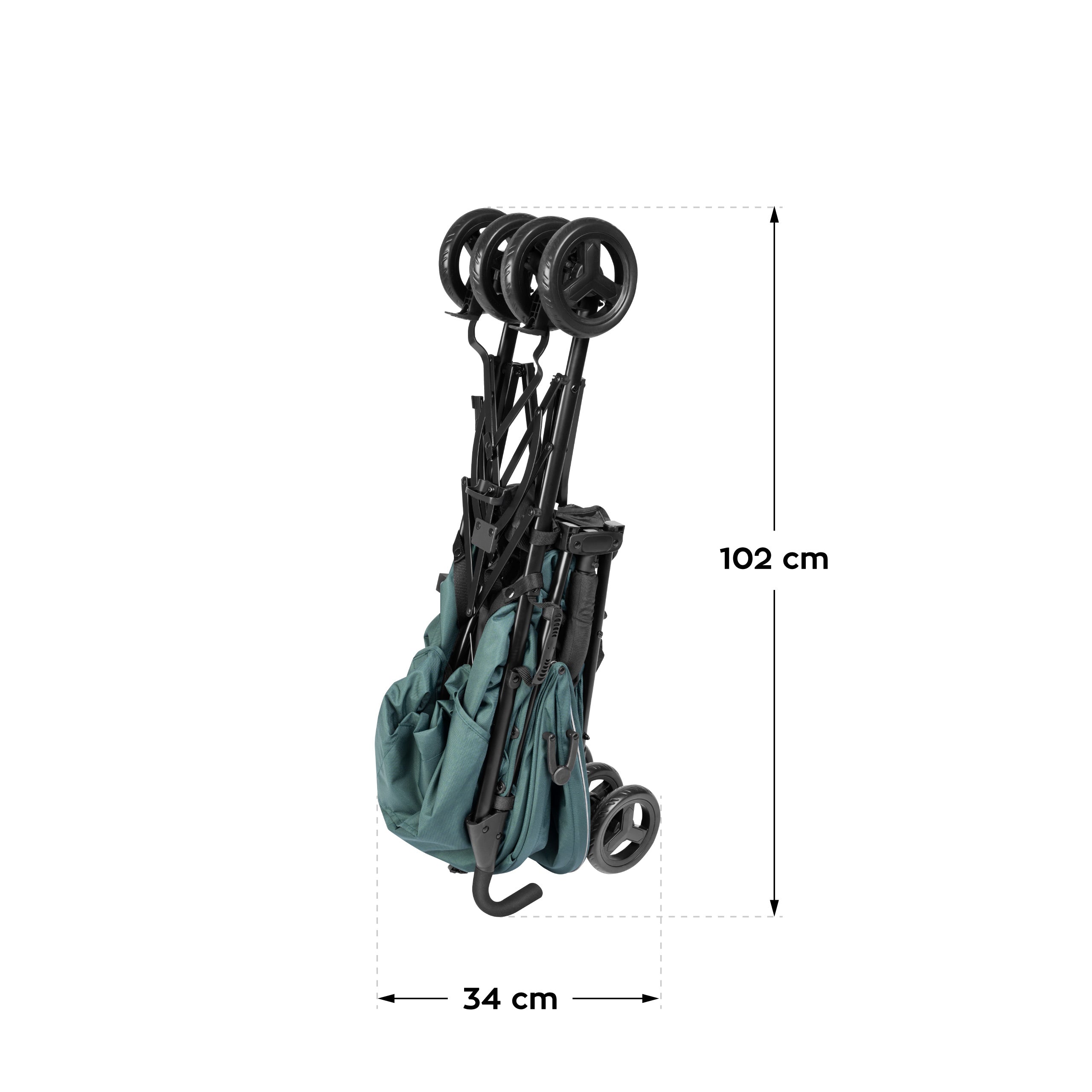 Sportovní kočárek Tulano Davos 35 Green-Black