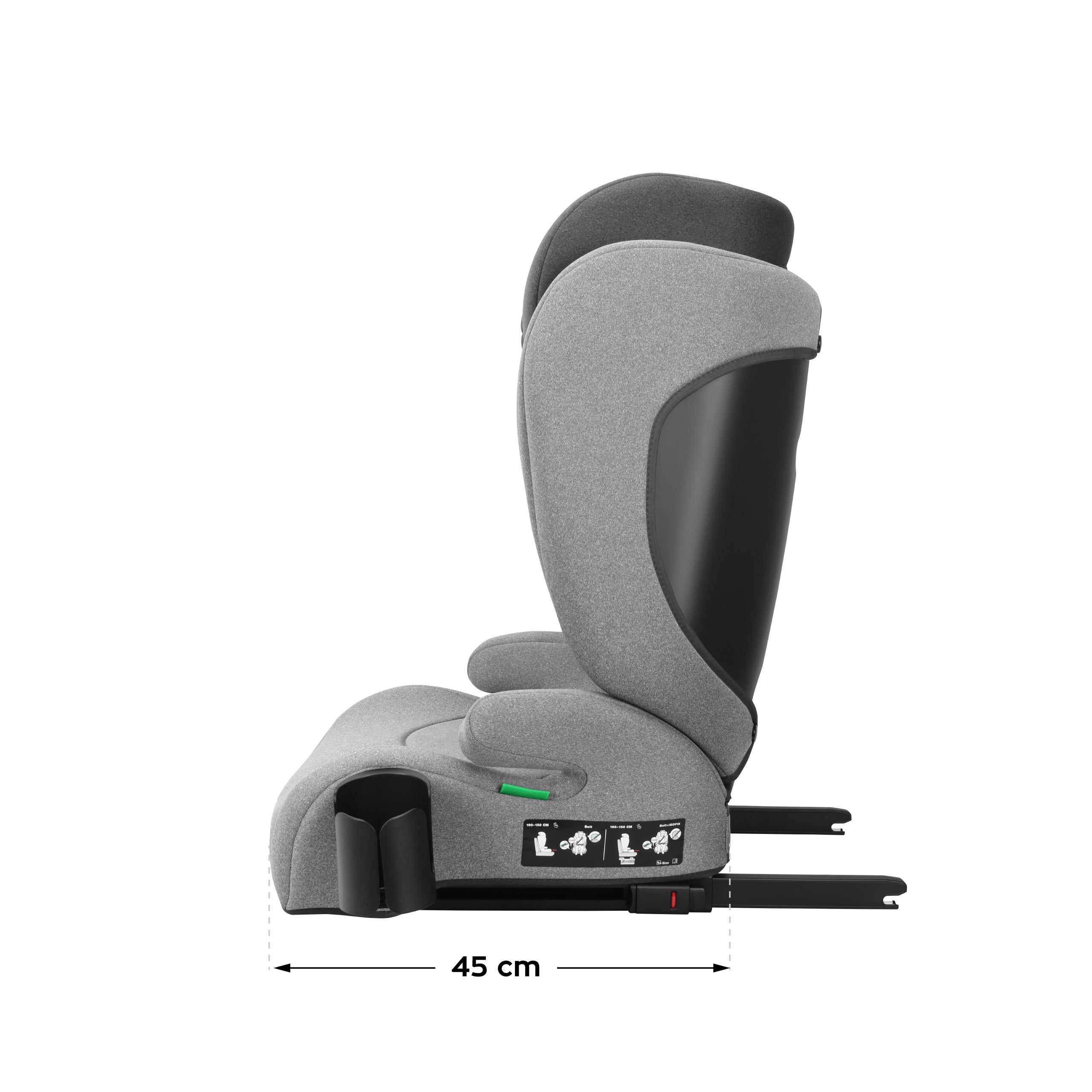 Autosedačka Tulano Joy 35 Grey ISOFIX 100-150cm I-Size