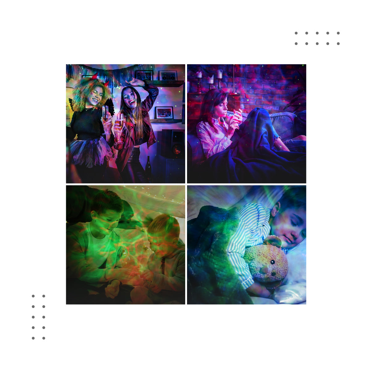 Magický 20 hvězdičkový projektor
