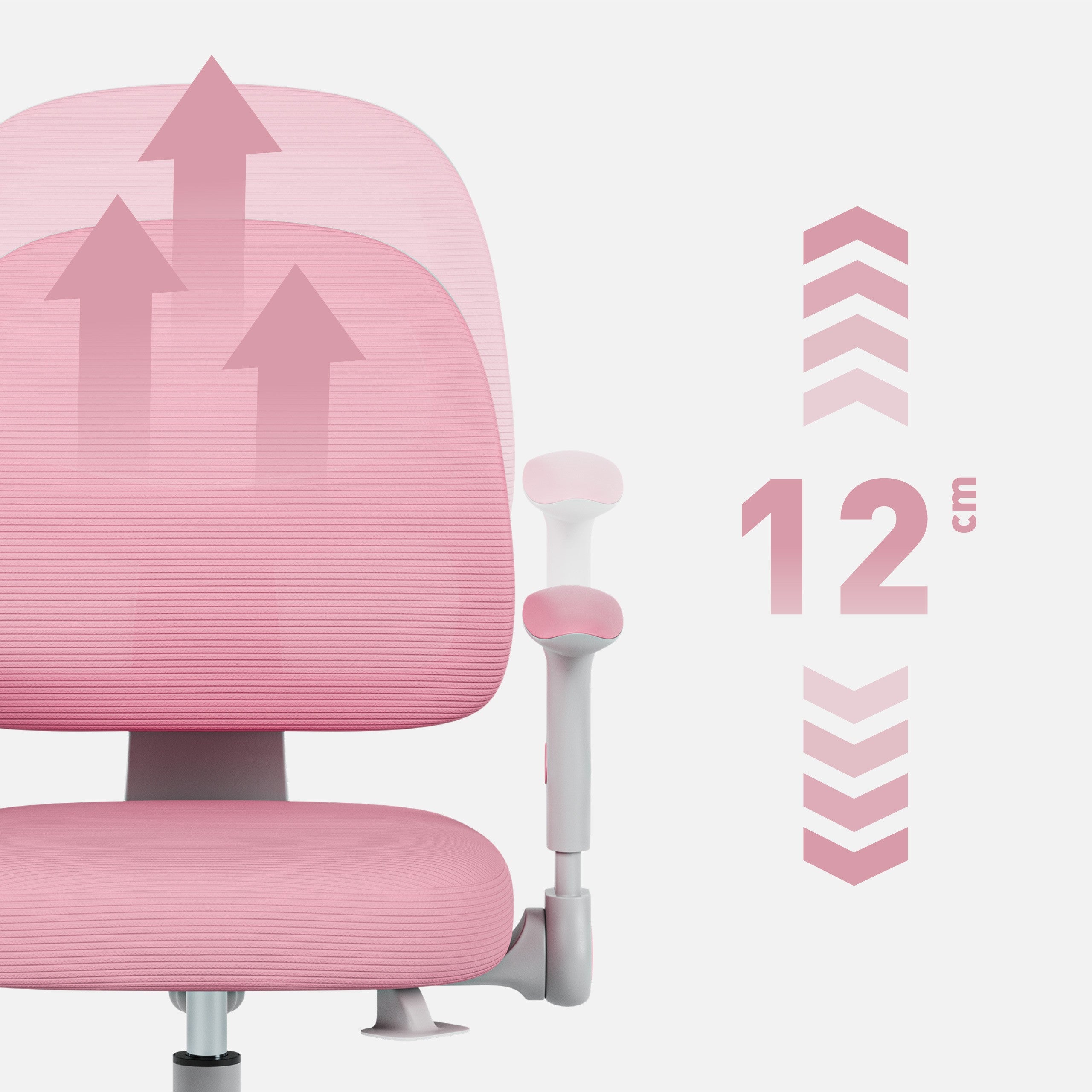 Dětské nastavitelné křeslo Mark Adler Junior 5.0 Pink