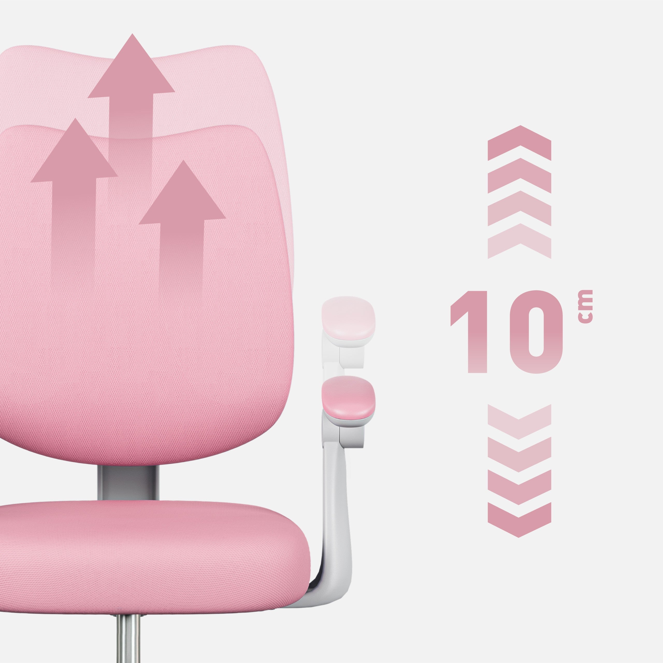 Ergonomická židle pro děti Mark Adler Junior 4.6 Pink