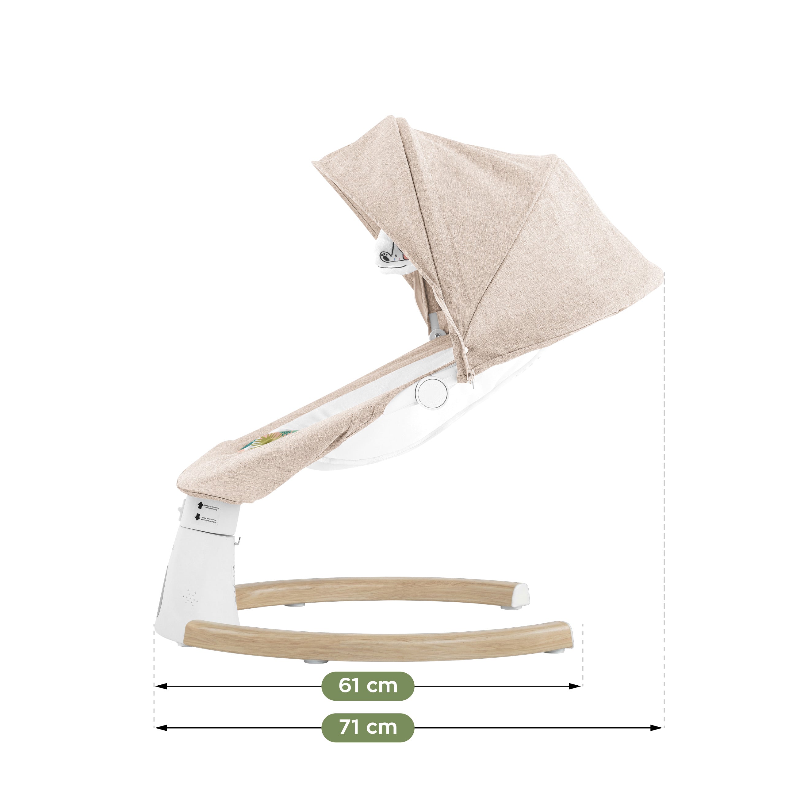 Elektronické lehátko Tulano Astrid 35 Beige