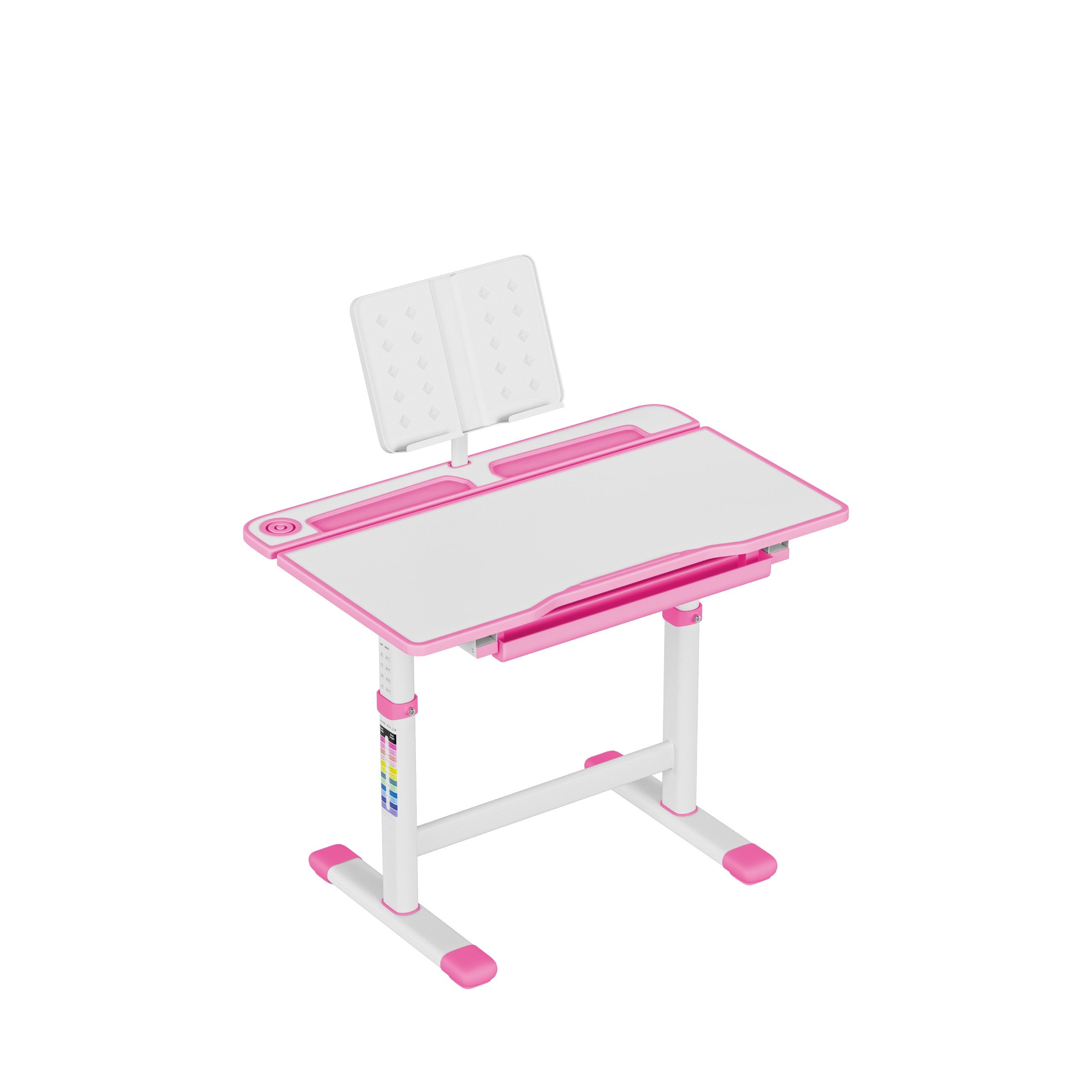 Ergonomický dětský stůl Mark Adler Study 3.0 Pink 66 cm