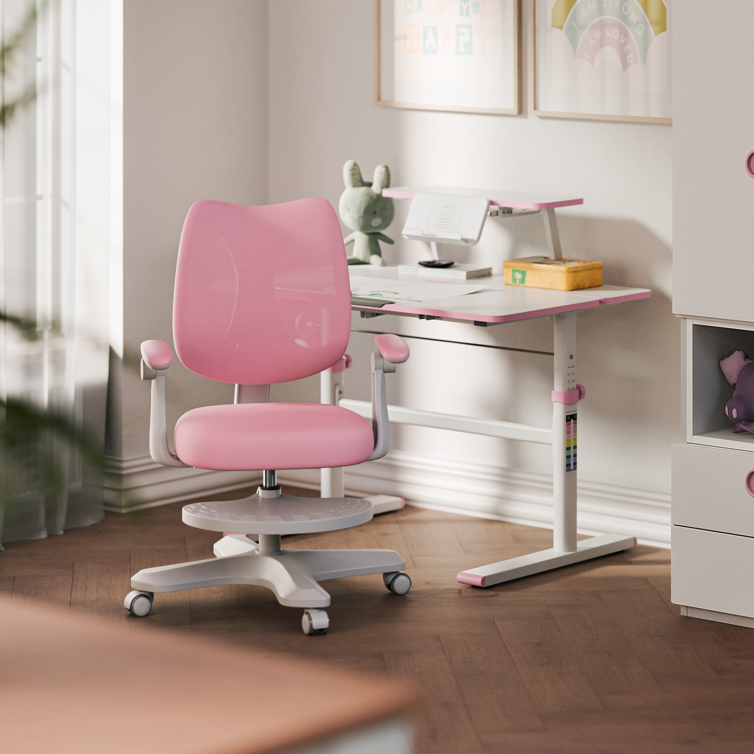 Ergonomická židle pro děti Mark Adler Junior 4.6 Pink