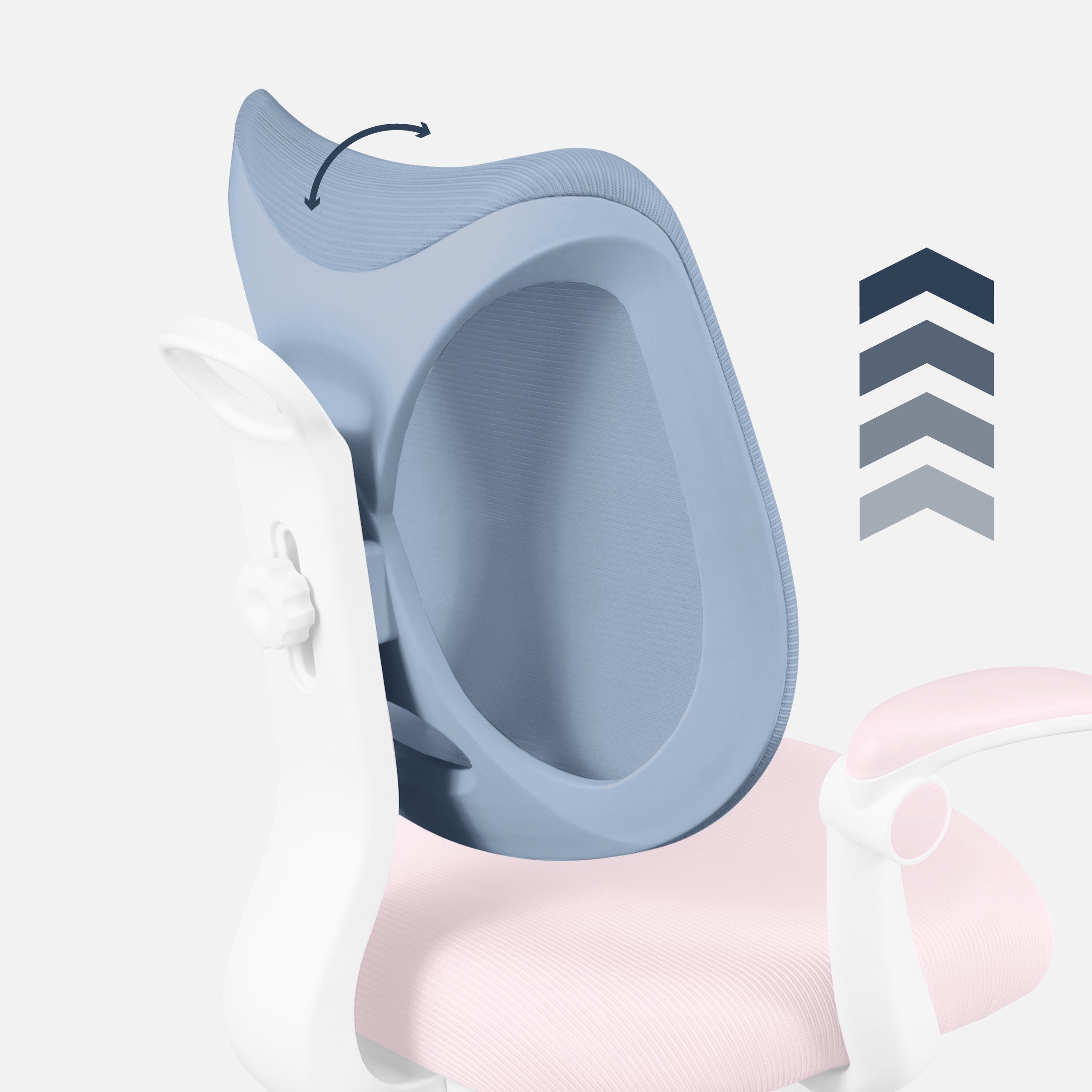 Ergonomická židle pro děti Mark Adler Junior 4.6 Pink
