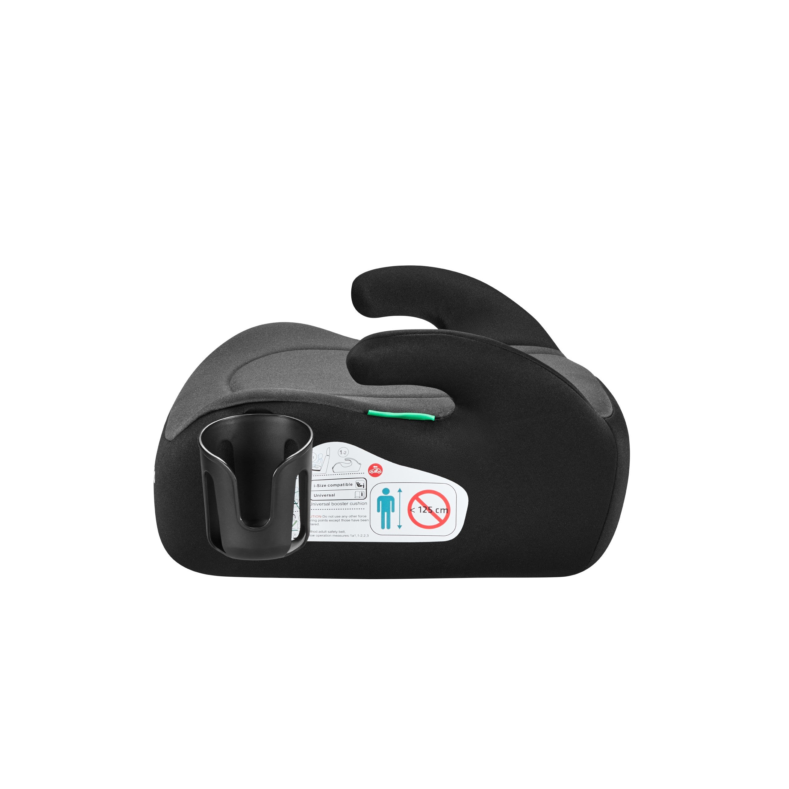 Autosedačka podsedák Tulano Cabby 20 Grey 125-150cm I-Size