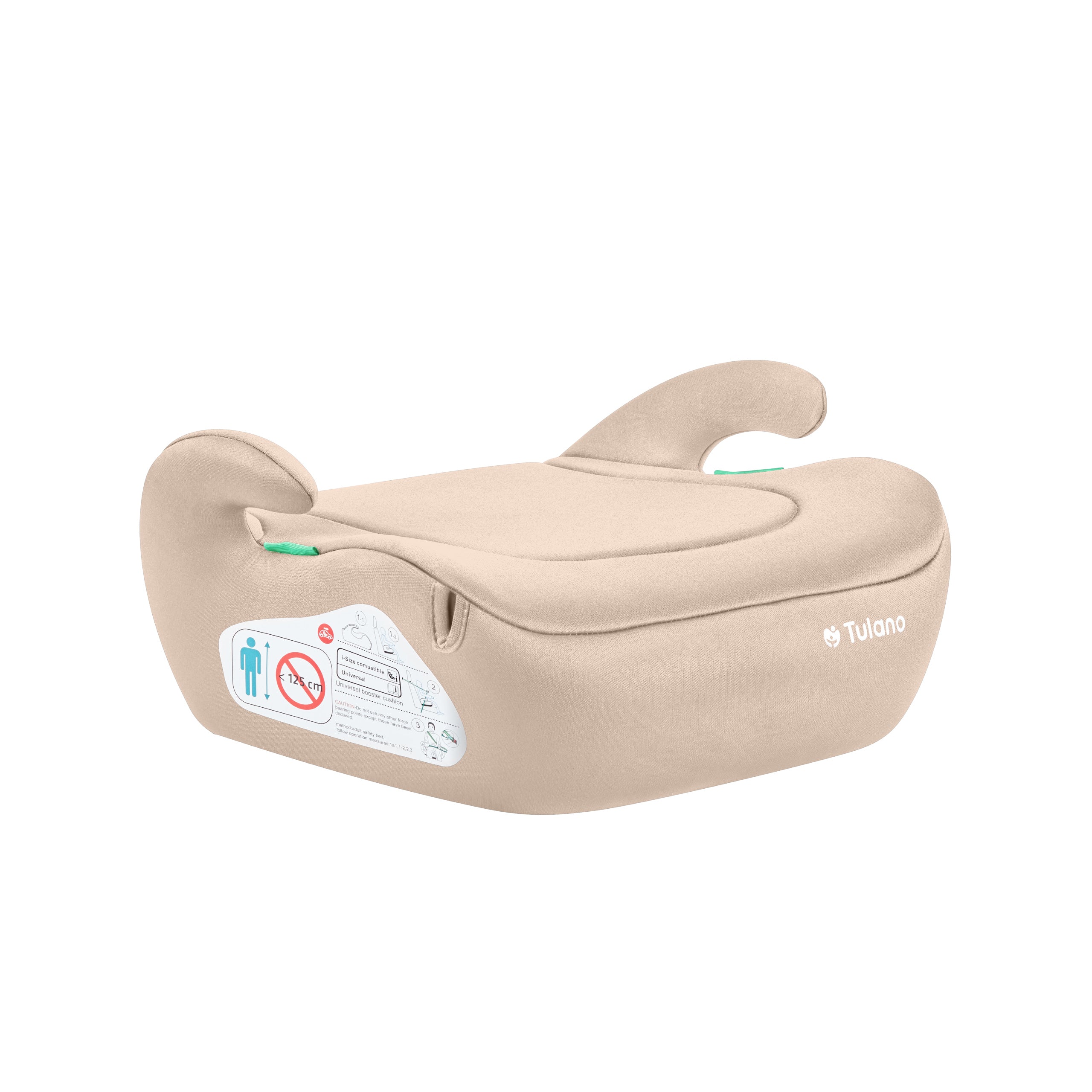 Autosedačka podsedák Tulano Cabby 20 Beige 125-150cm I-Size