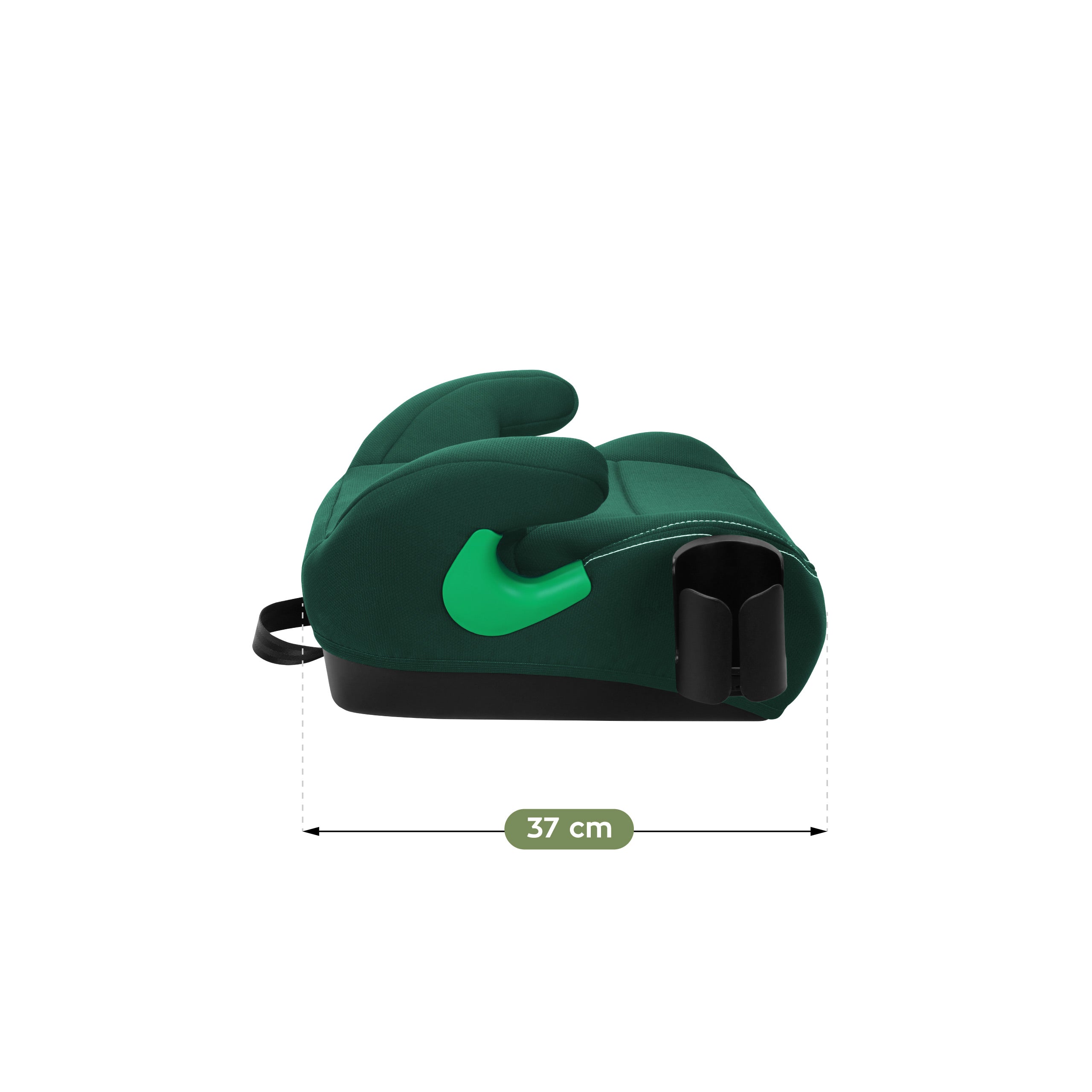 Autosedačka podsedák Tulano Cabby 25 Green 125-150cm I-Size