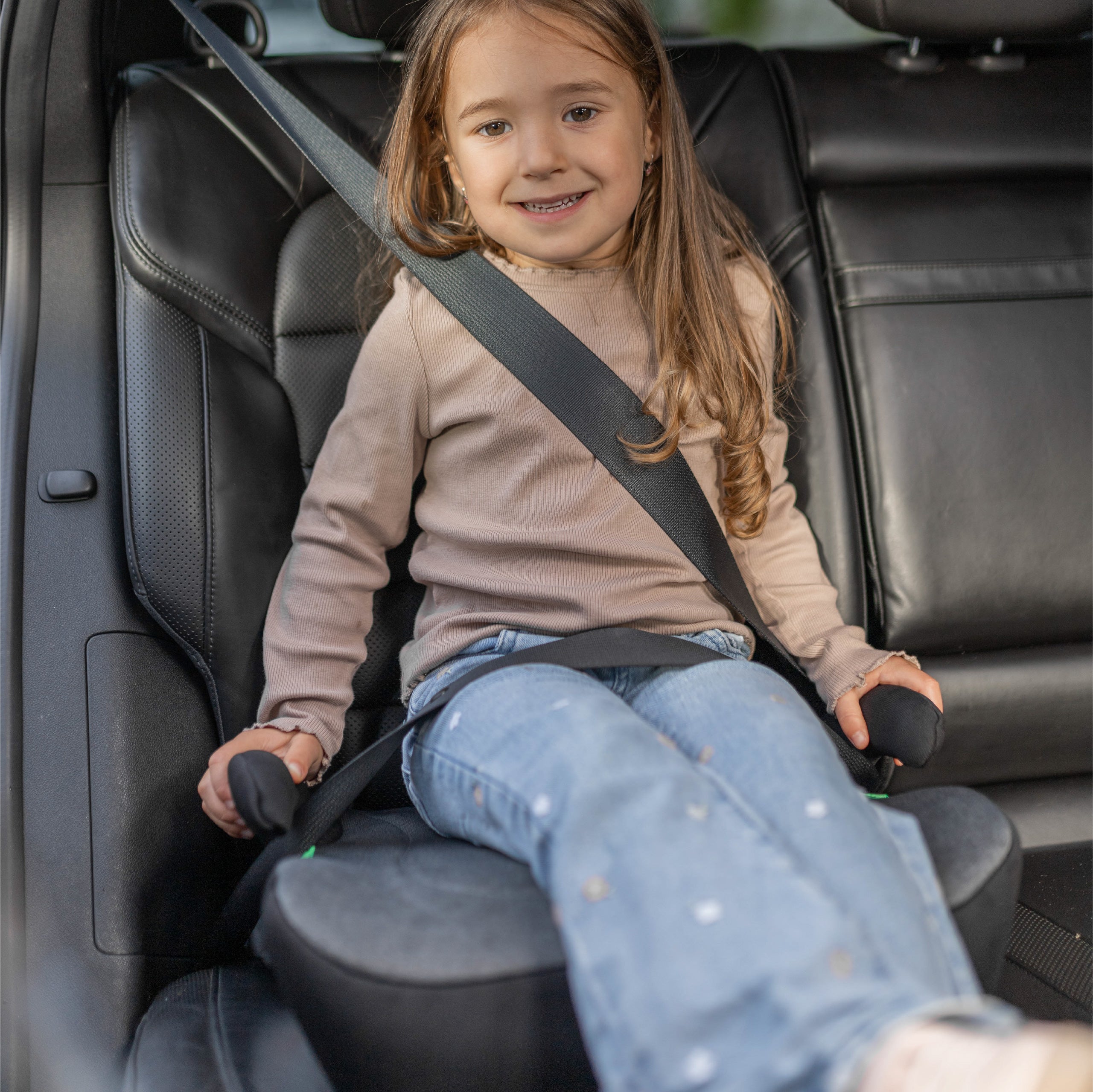 Autosedačka podsedák Tulano Cabby 35 Grey ISOFIX 125-150cm I-Size