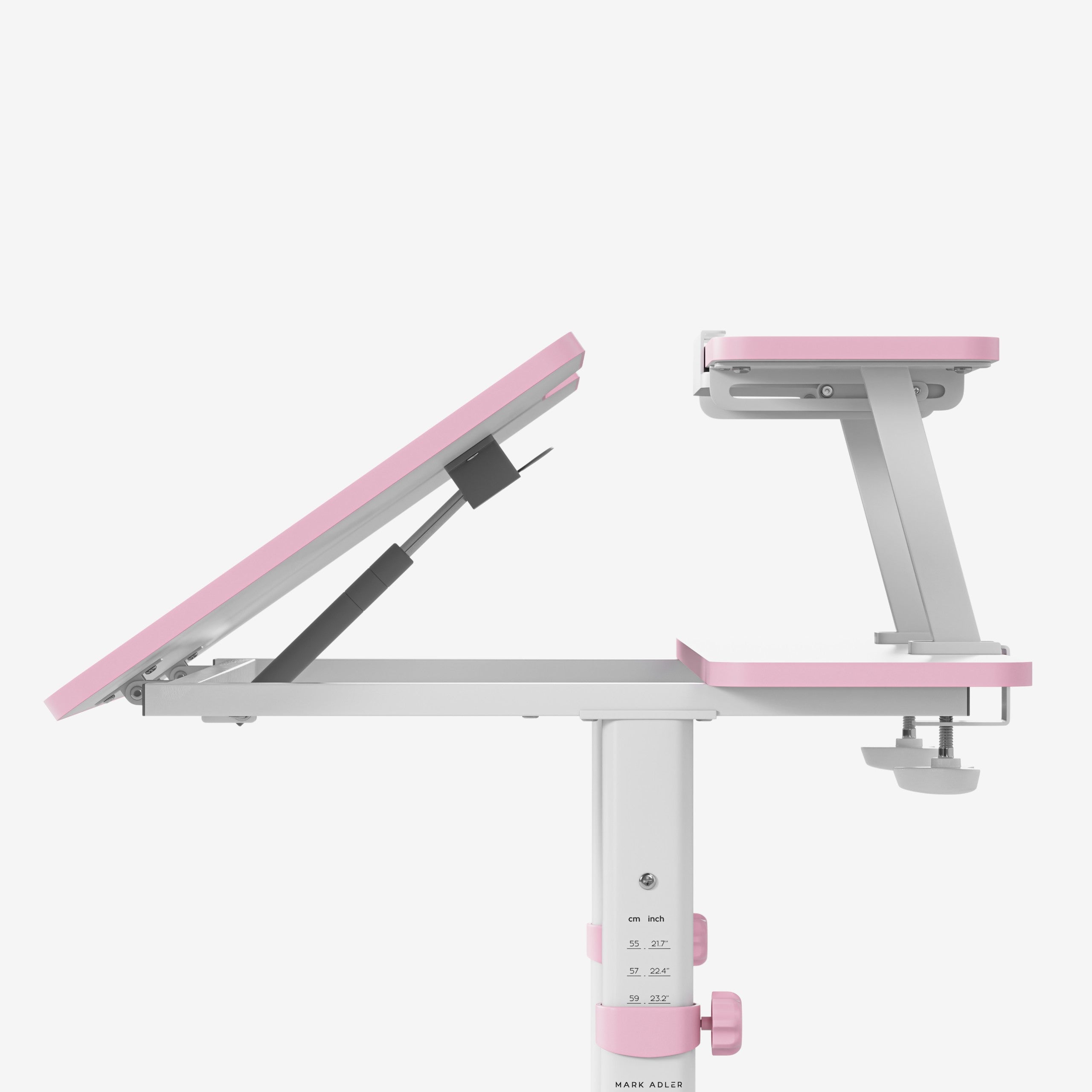 Dětský nastavitelný stůl Mark Adler Study 3.7 Pink 90 cm
