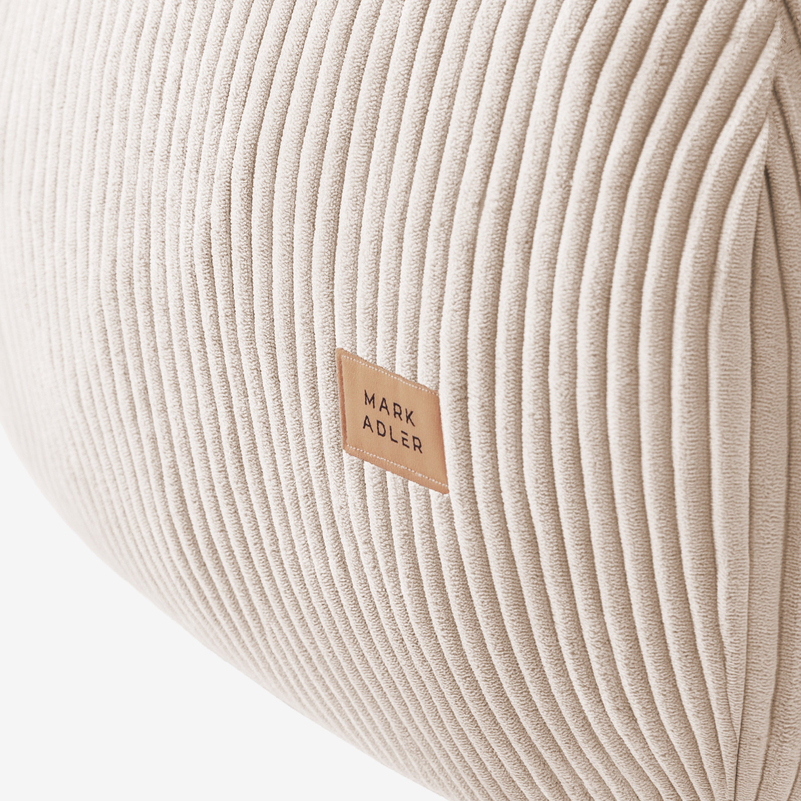 Štruksová sedací pufová souprava béžová Mark Adler Comfy 1.0 Beige
