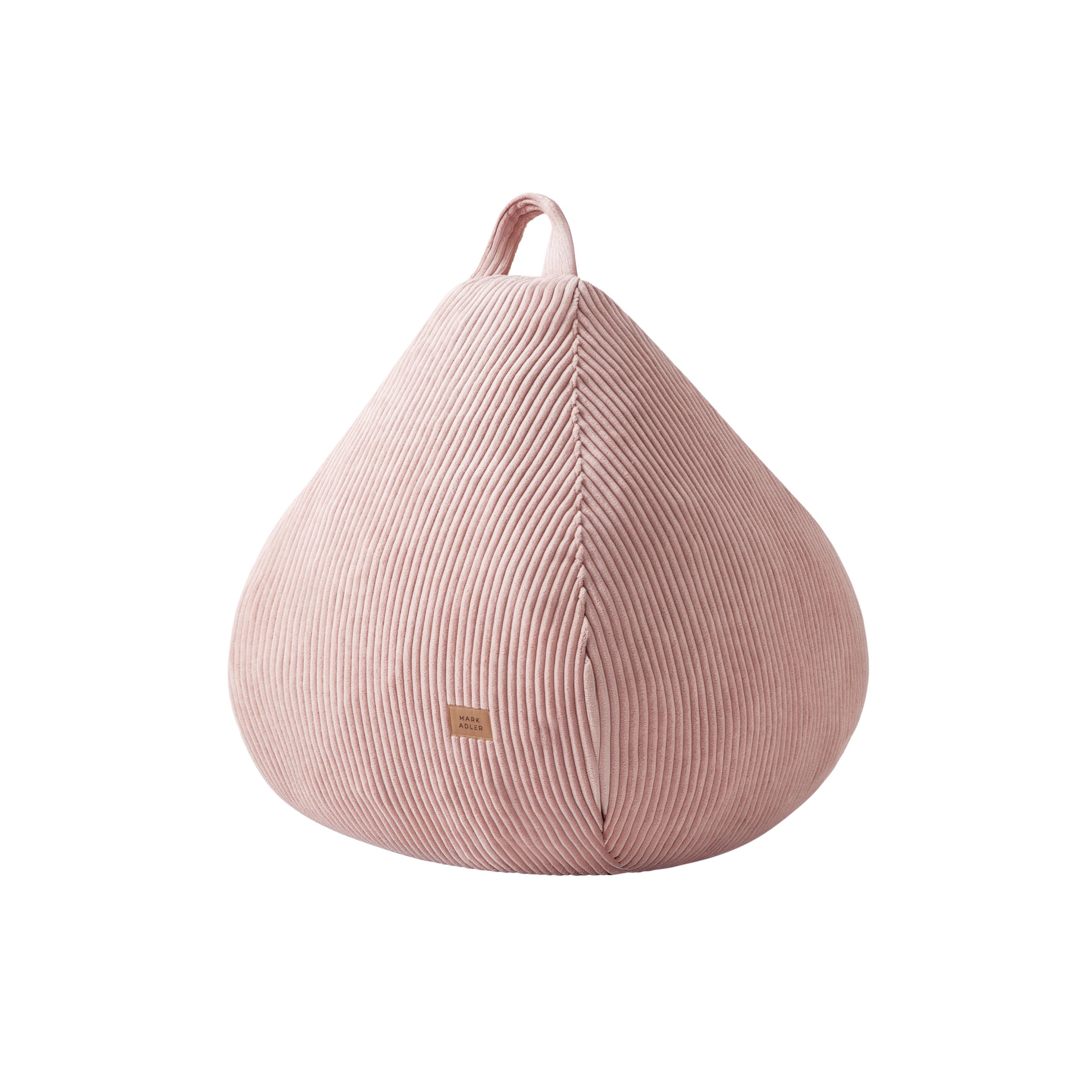Šedý sedací vak Mark Adler Comfy 1.0 růžový
