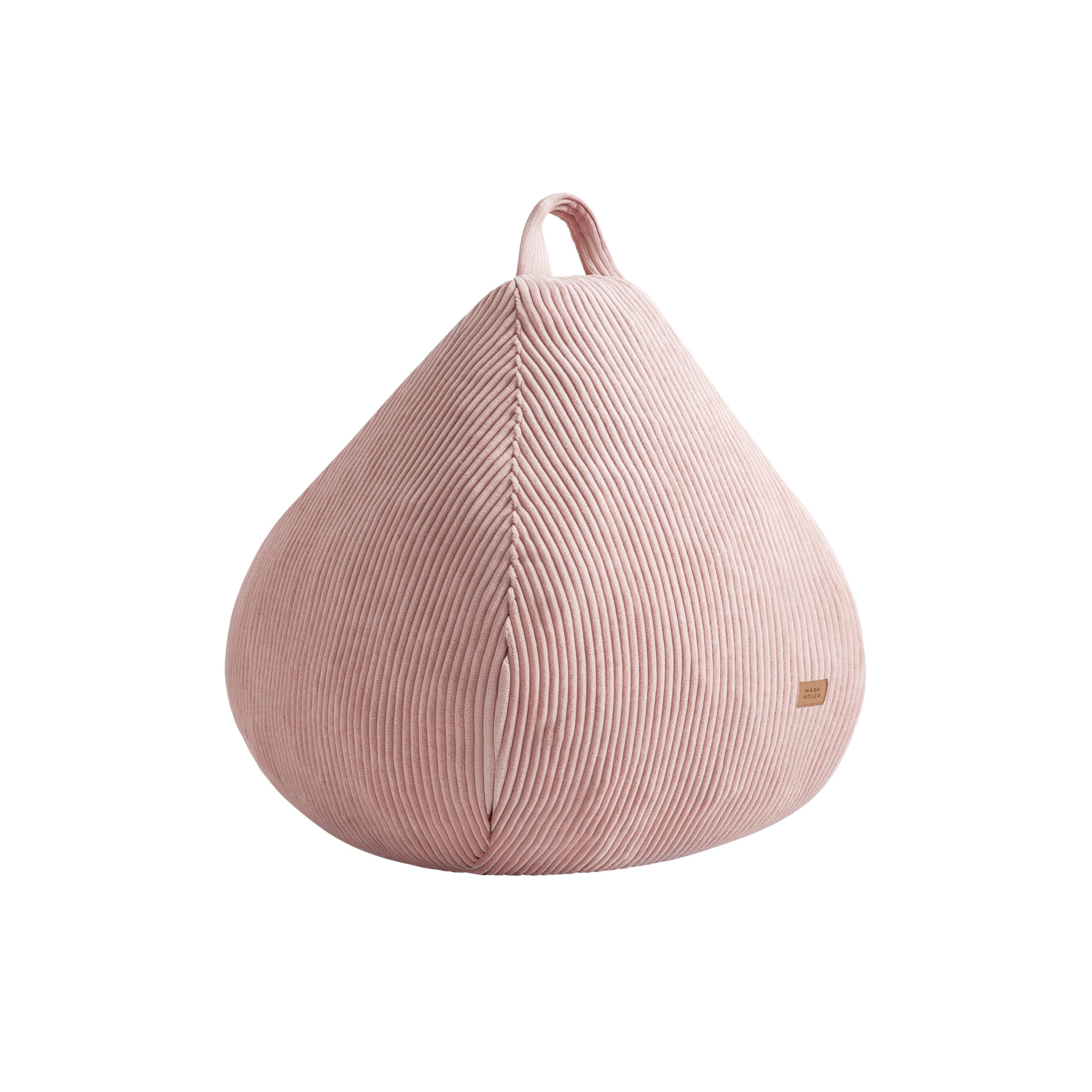 Šedý sedací vak Mark Adler Comfy 1.0 růžový
