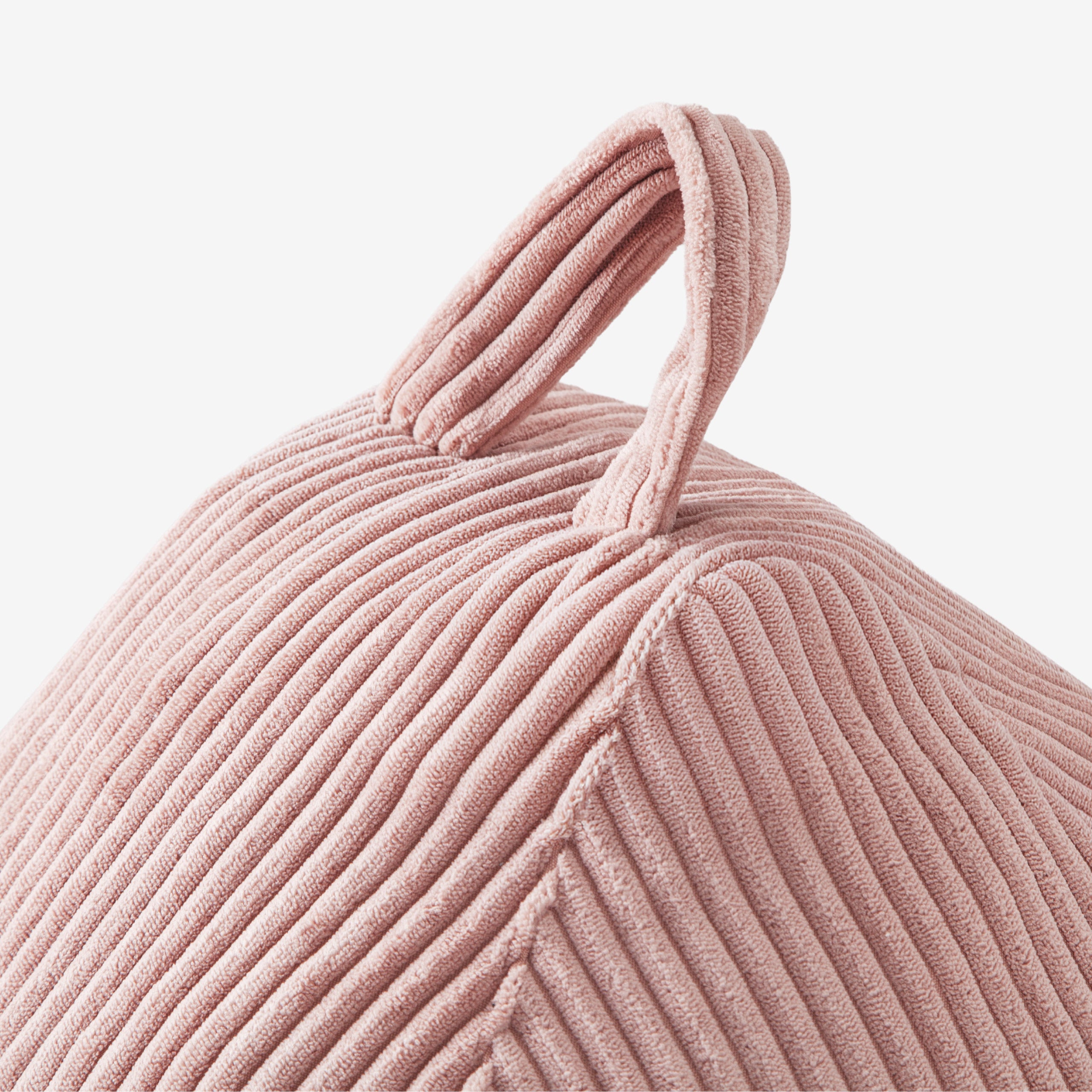 Šedý sedací vak Mark Adler Comfy 1.0 růžový