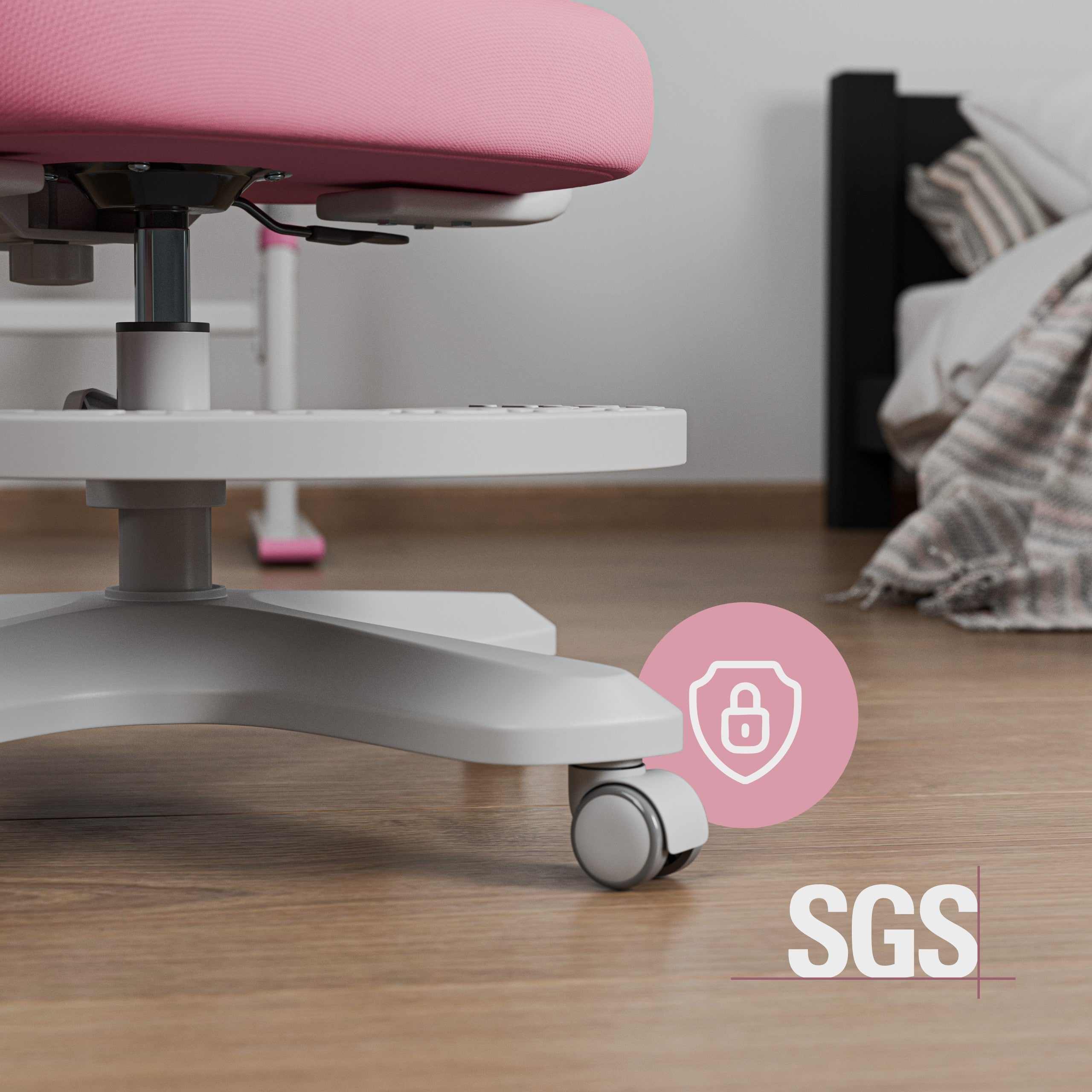 Ergonomická židle pro děti Mark Adler Junior 4.6 Pink