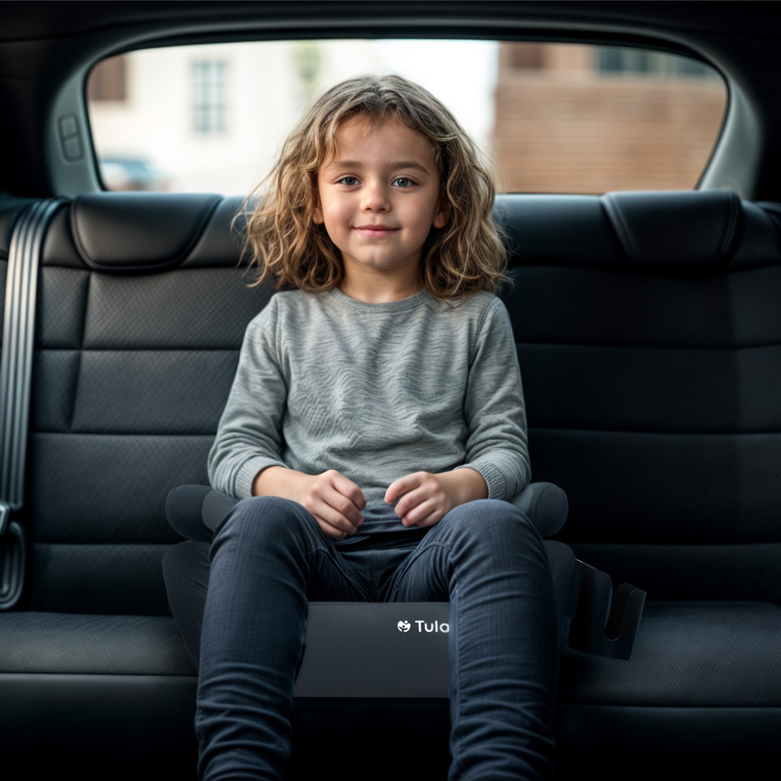 Autosedačka podsedák Tulano Cabby 35 Graphite ISOFIX 125-150cm I-Size