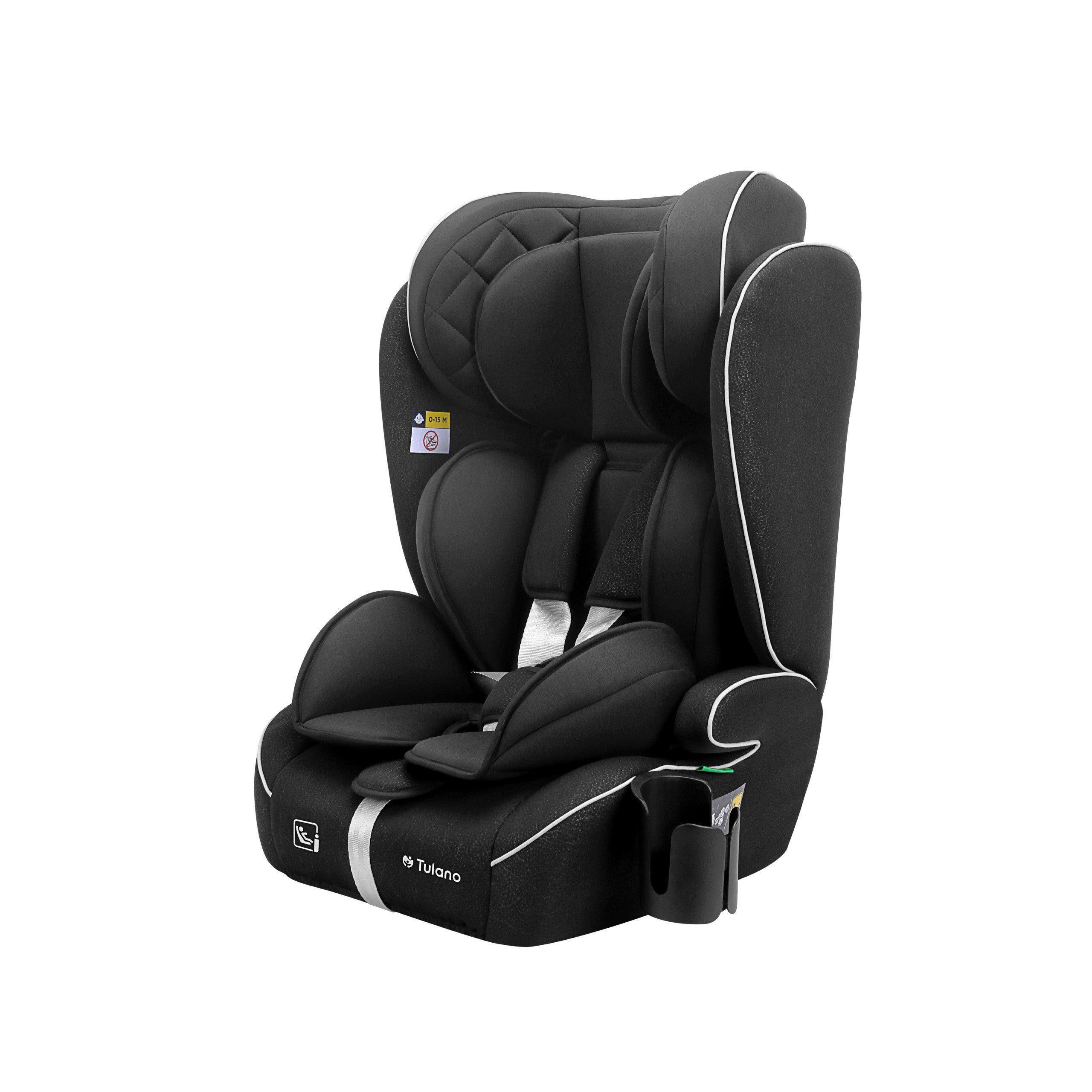 Autosedačka Tulano Zooma 25 Black 76 -150cm I-Size