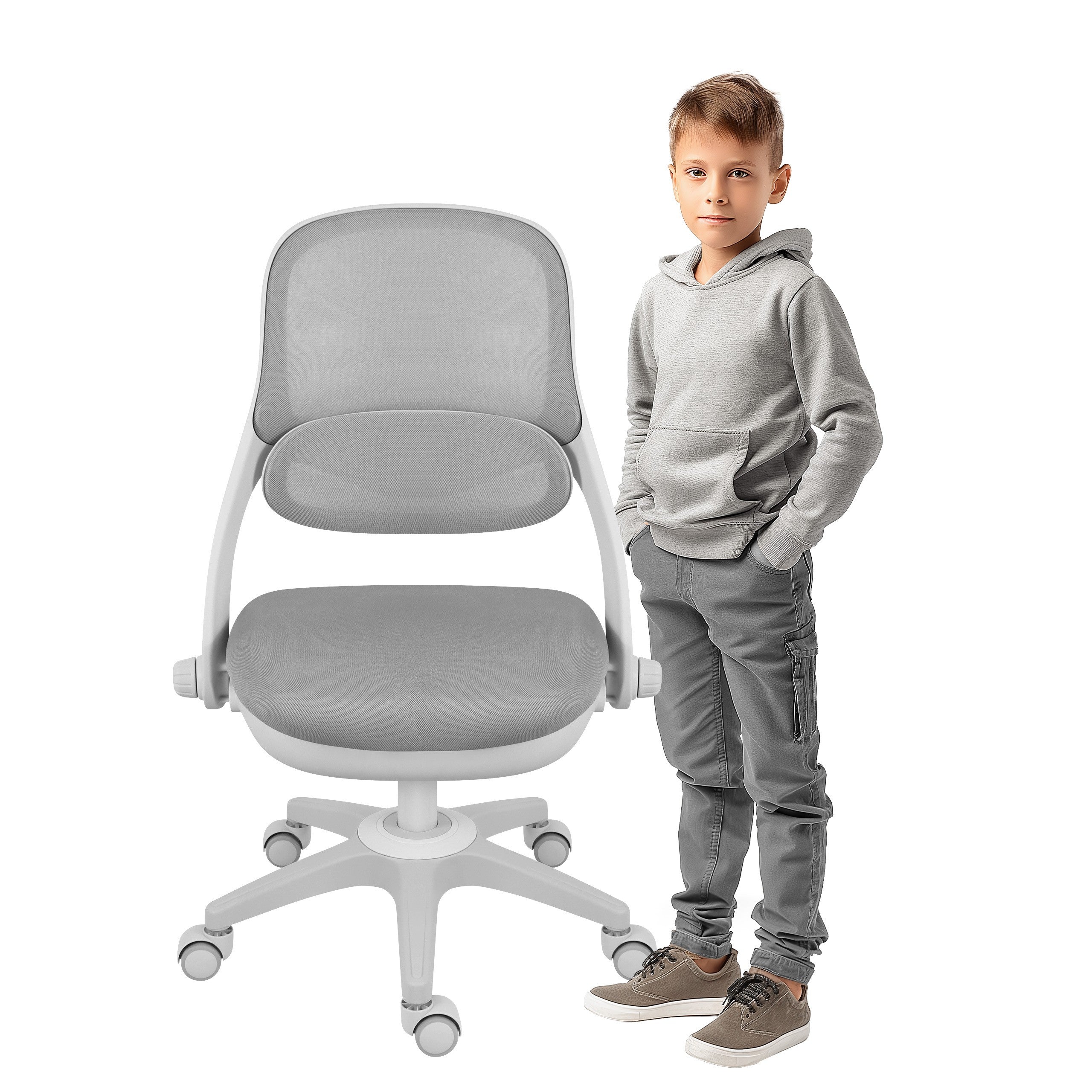 Otočná židle pro děti Mark Adler Junior 4.7 Grey