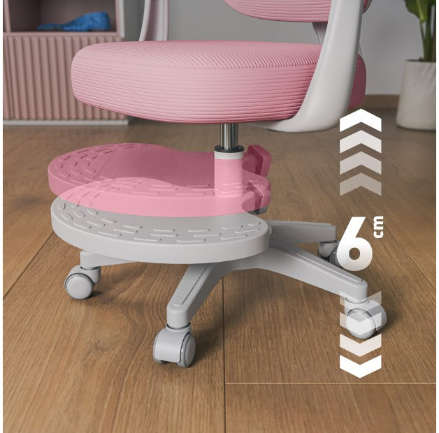 Dětské ergonomické křeslo Mark Adler Junior 4.4 růžové