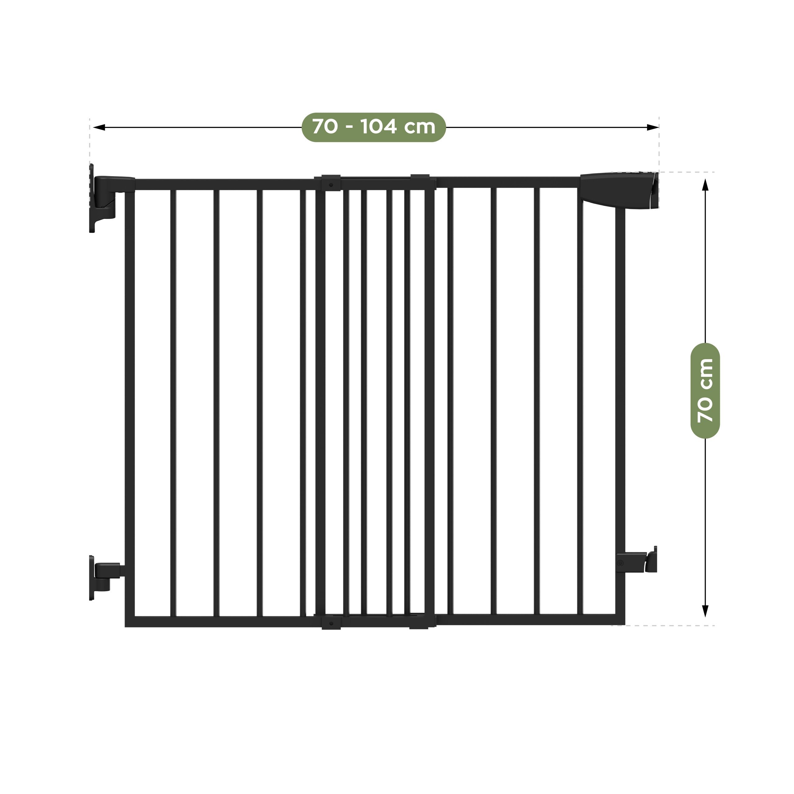 Schodišťové zábradlí Tulano Guardian 1.0 Black