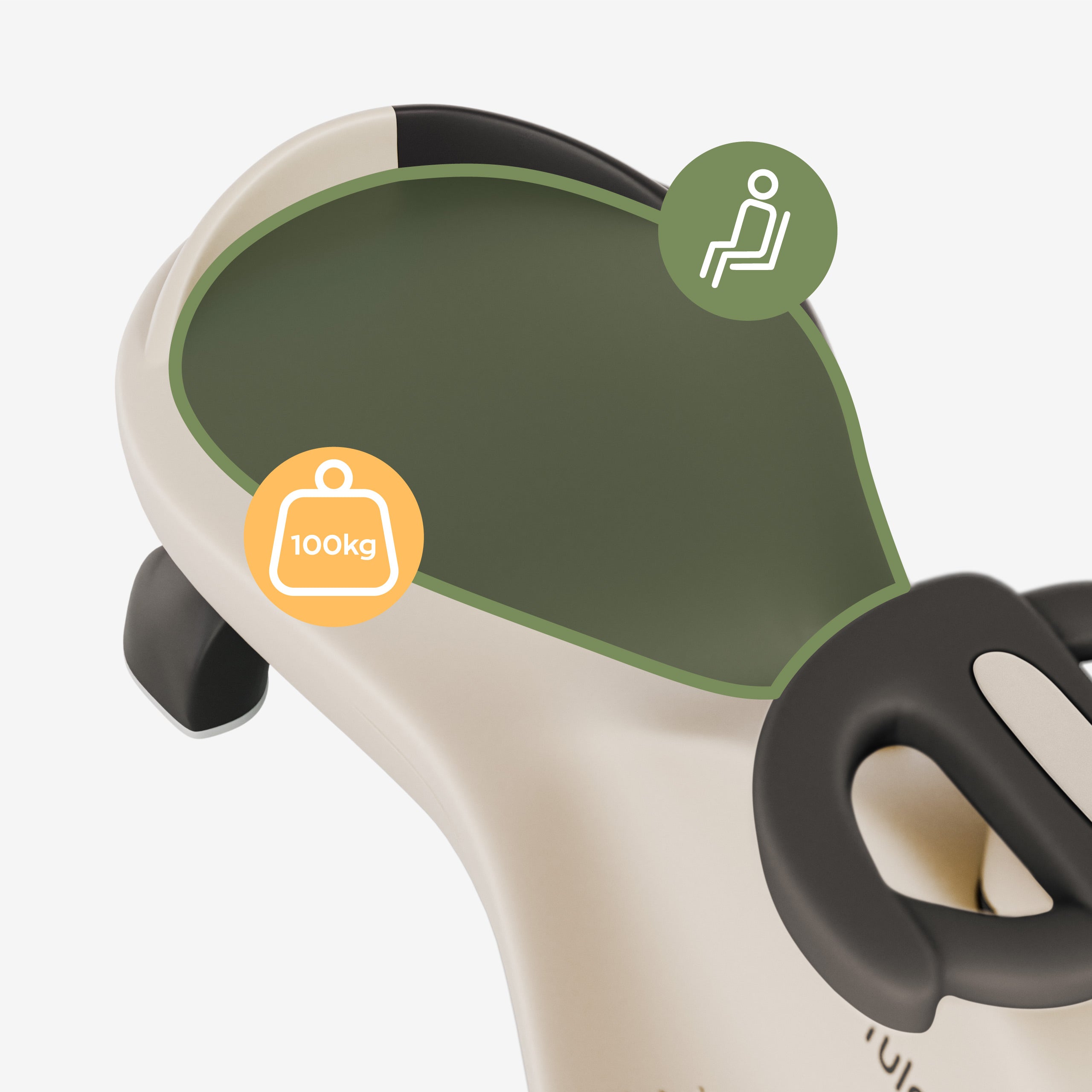 Dětské vozítko Focus 35 - pohodlné a ergonomické sedadlo