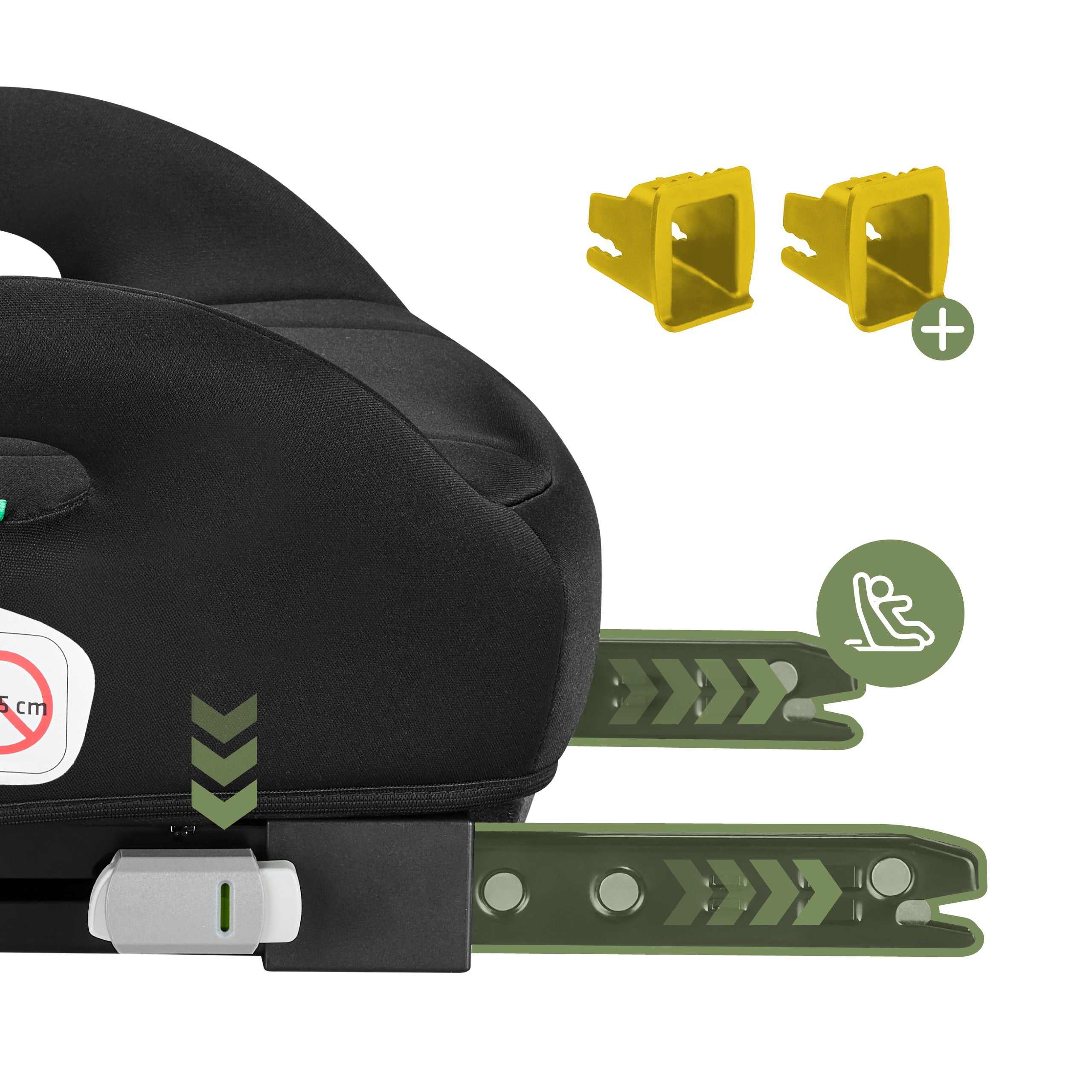 Bezpečná instalace pomocí systému ISOFIX