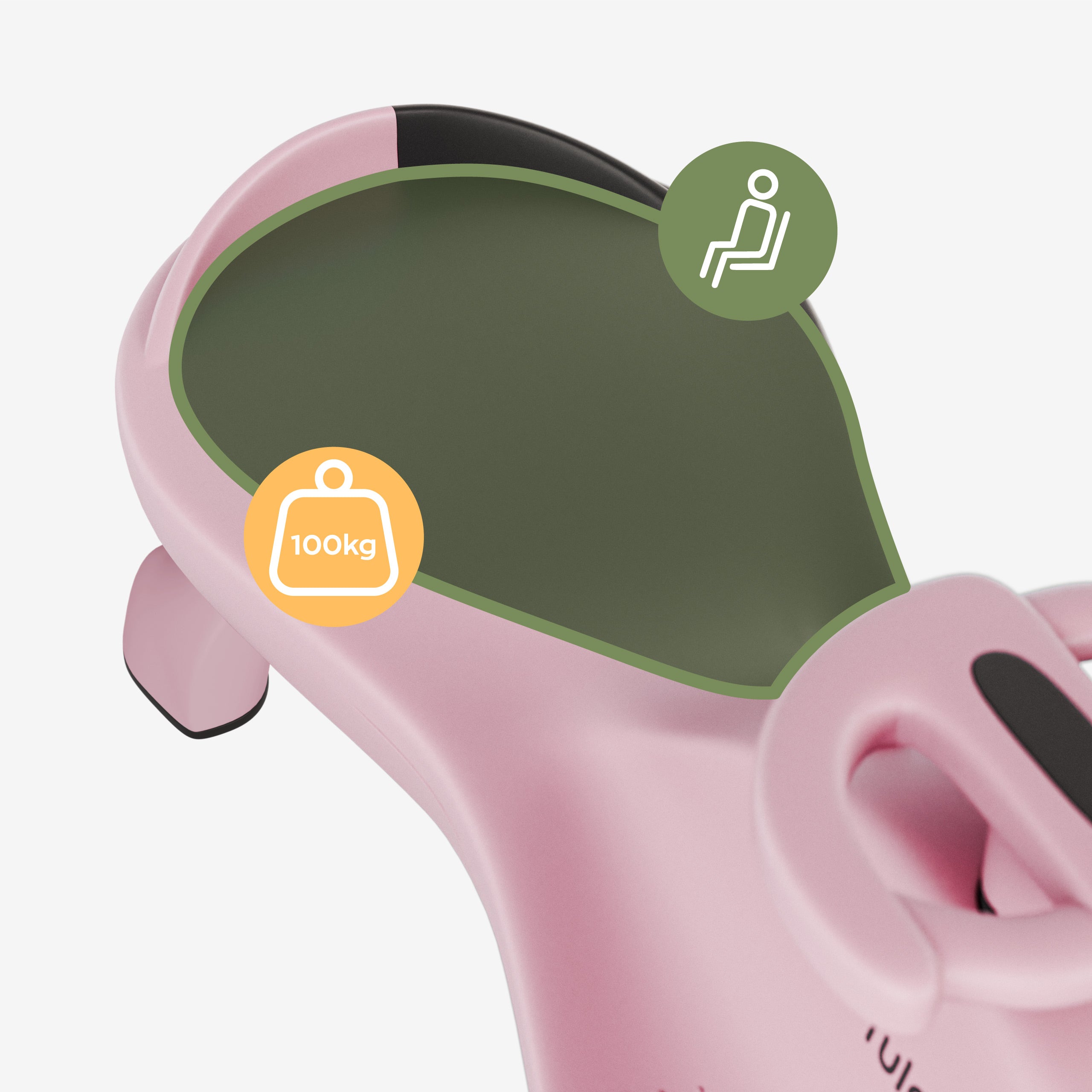 Dětské vozítko Focus 35 - pohodlné a ergonomické sedadlo