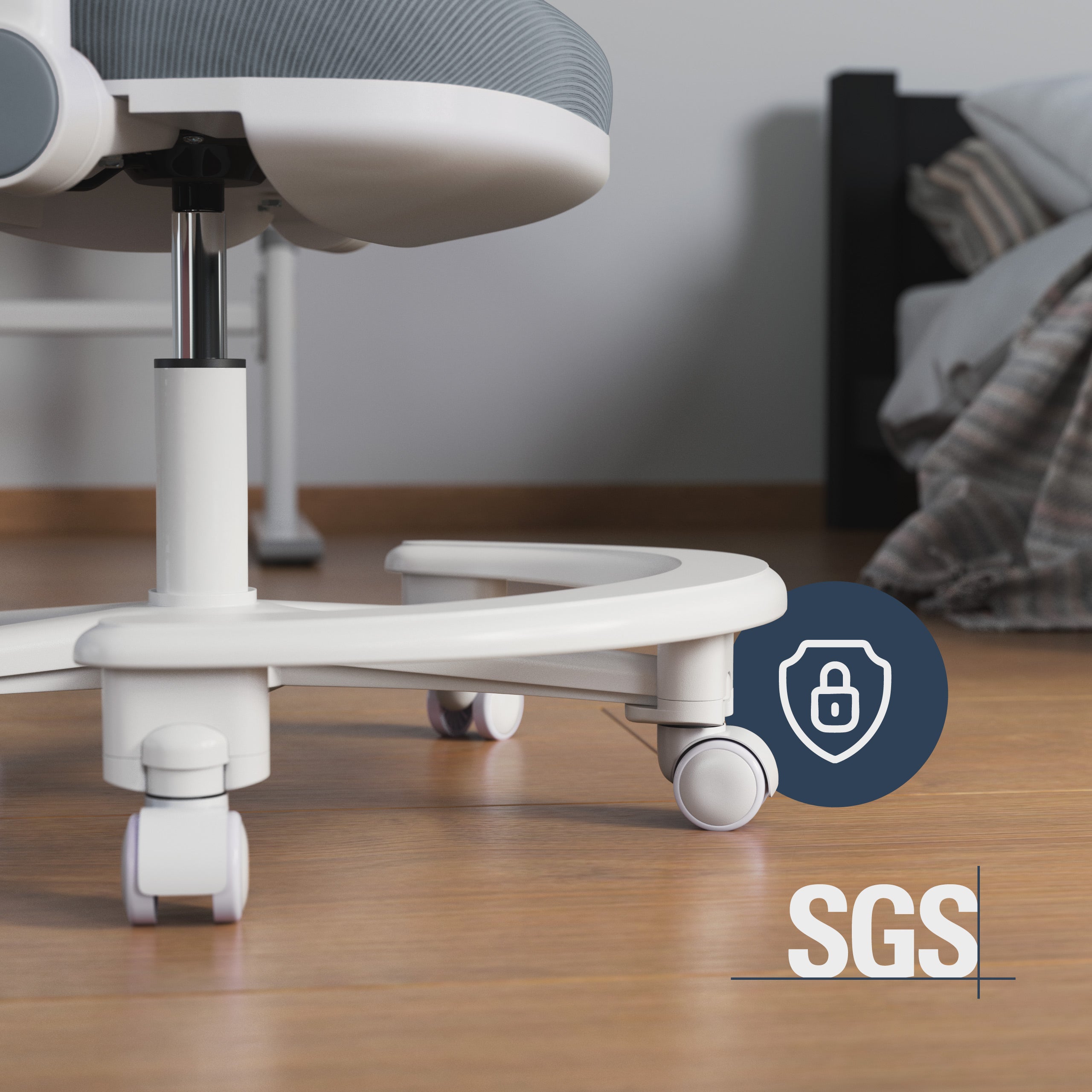 Ergonomická dětská židle k psacímu stolu Mark Adler Junior 3.6 Grey