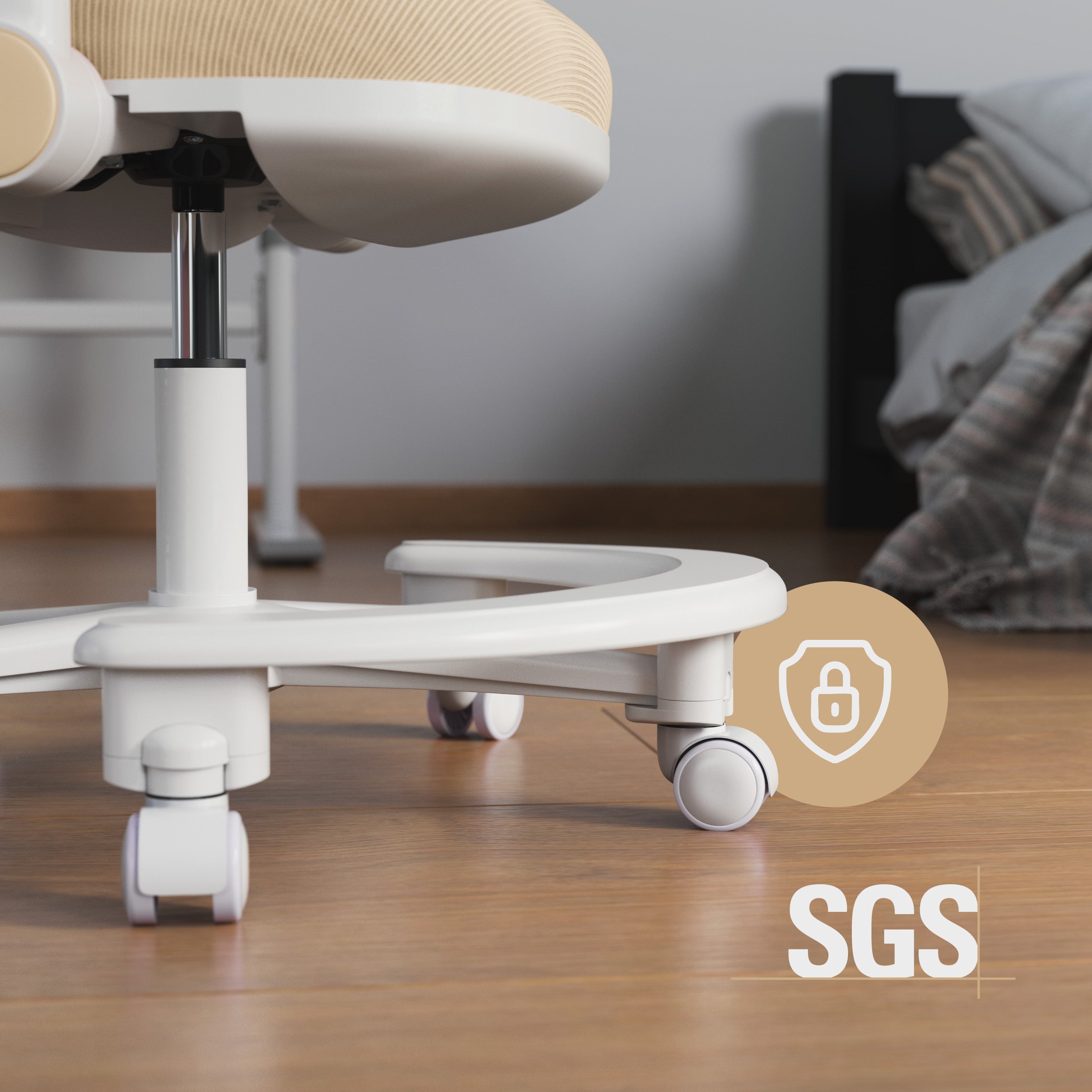 Ergonomická dětská židle k psacímu stolu Mark Adler Junior 3.6 béžová