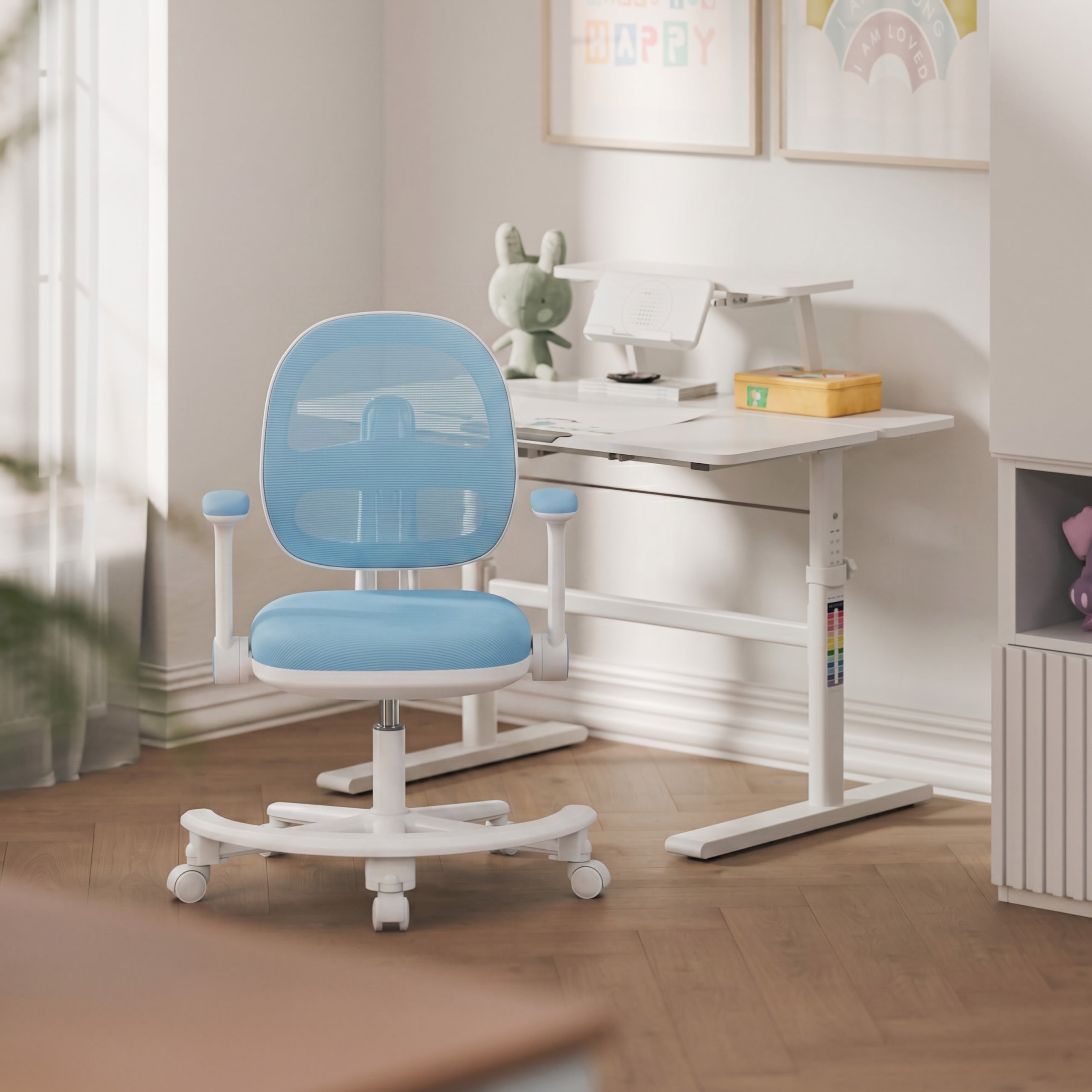 Ergonomická dětská židle Mark Adler Junior 3.6 Blue