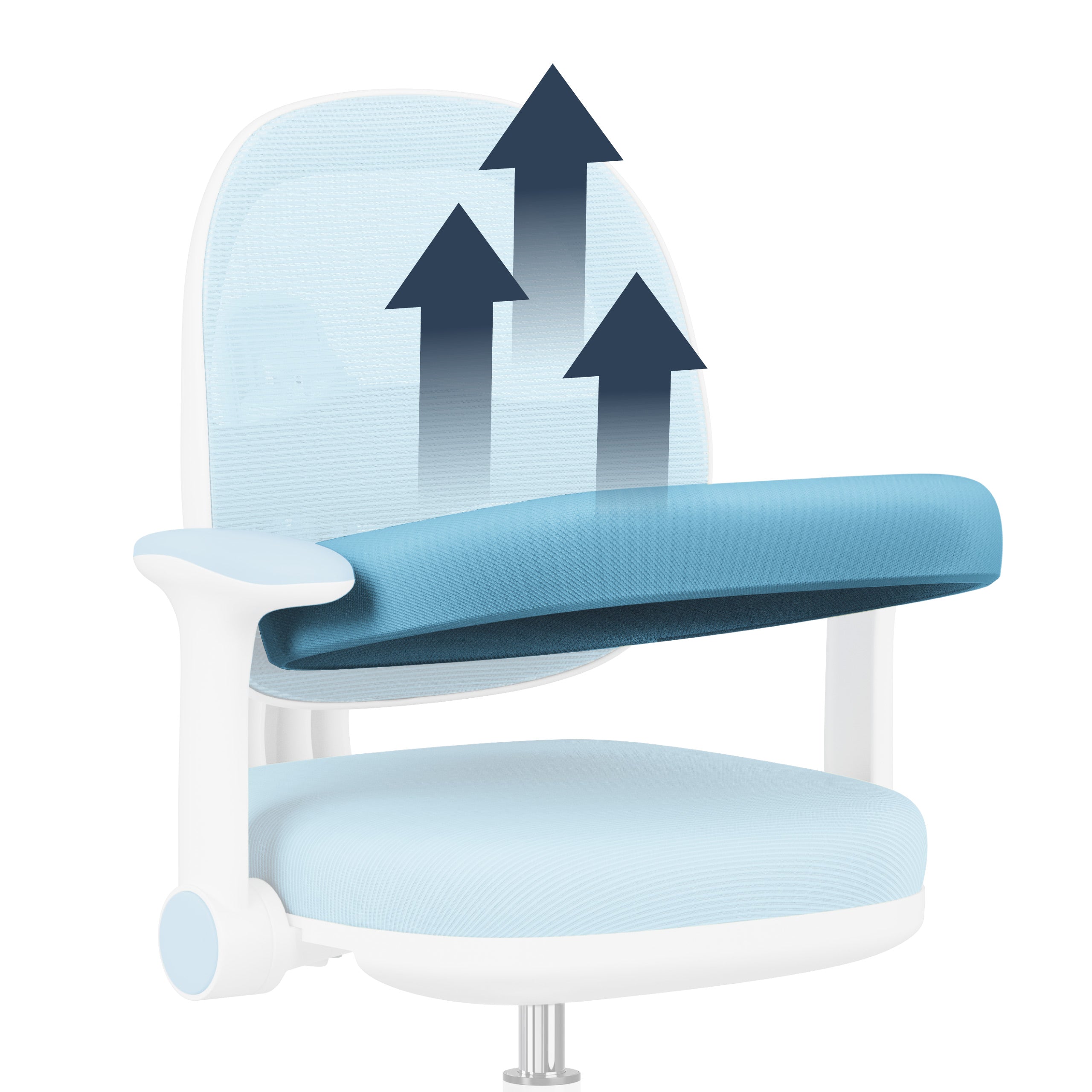 Ergonomická dětská židle Mark Adler Junior 3.6 Blue