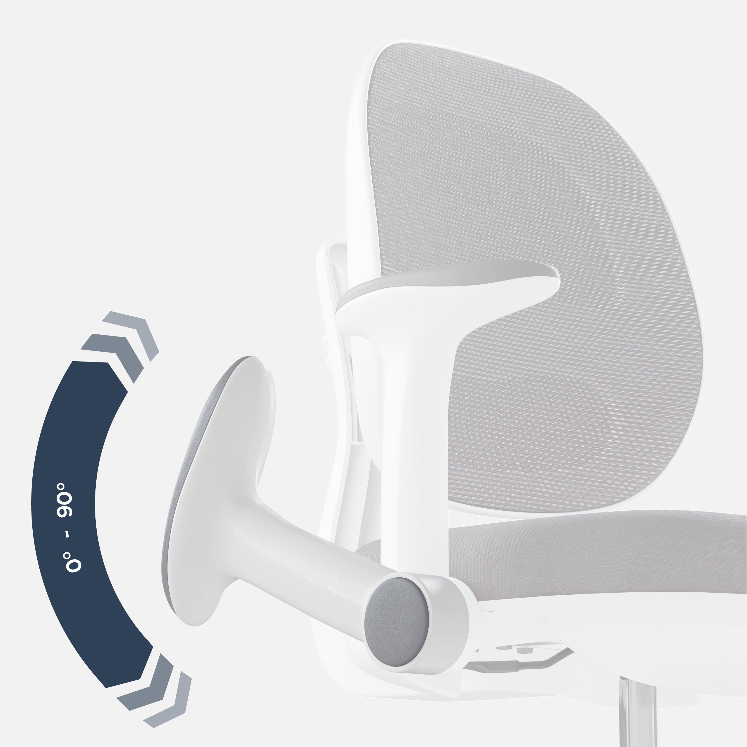 Ergonomická dětská židle k psacímu stolu Mark Adler Junior 3.6 Grey